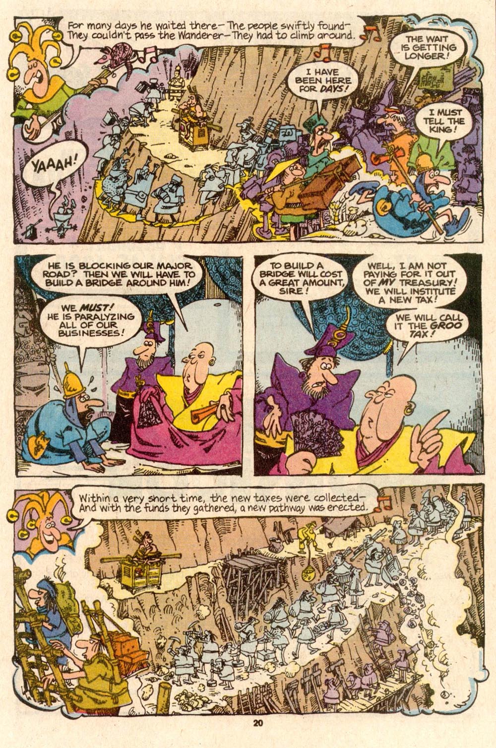 Read online Sergio Aragonés Groo the Wanderer comic -  Issue #56 - 20