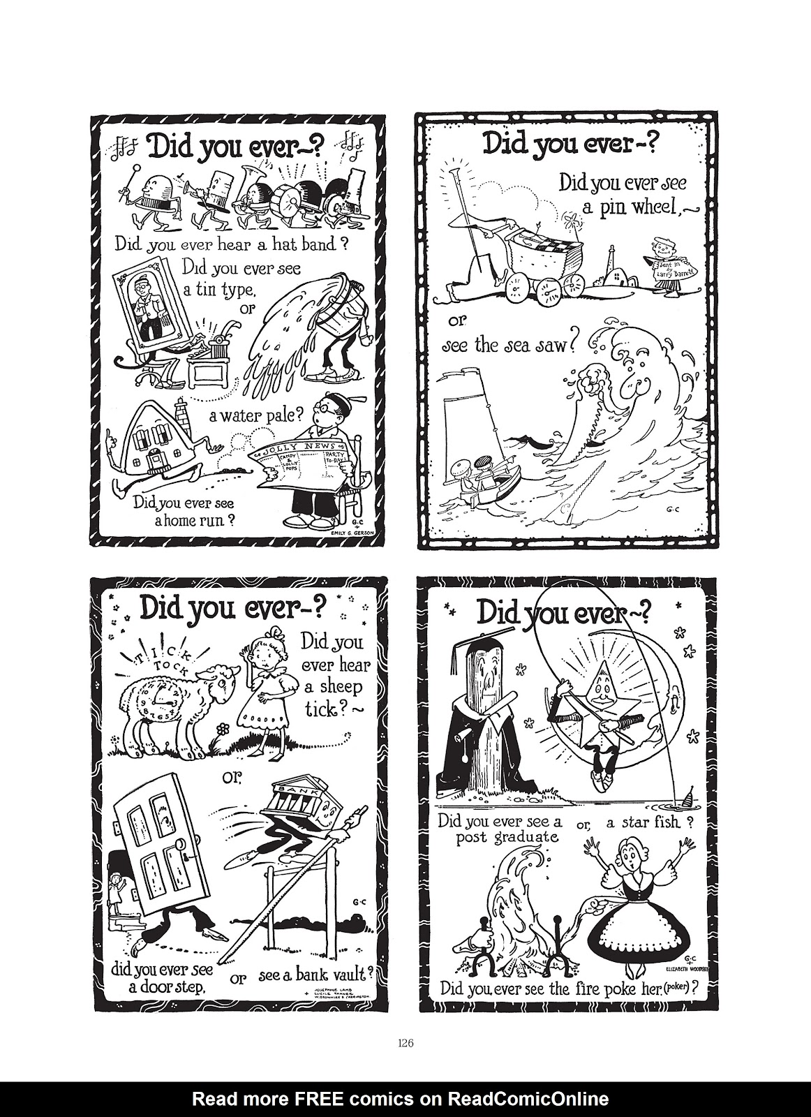 Perfect Nonsense: The Chaotic Comics and Goofy Games of George Carlson issue TPB (Part 2) - Page 30