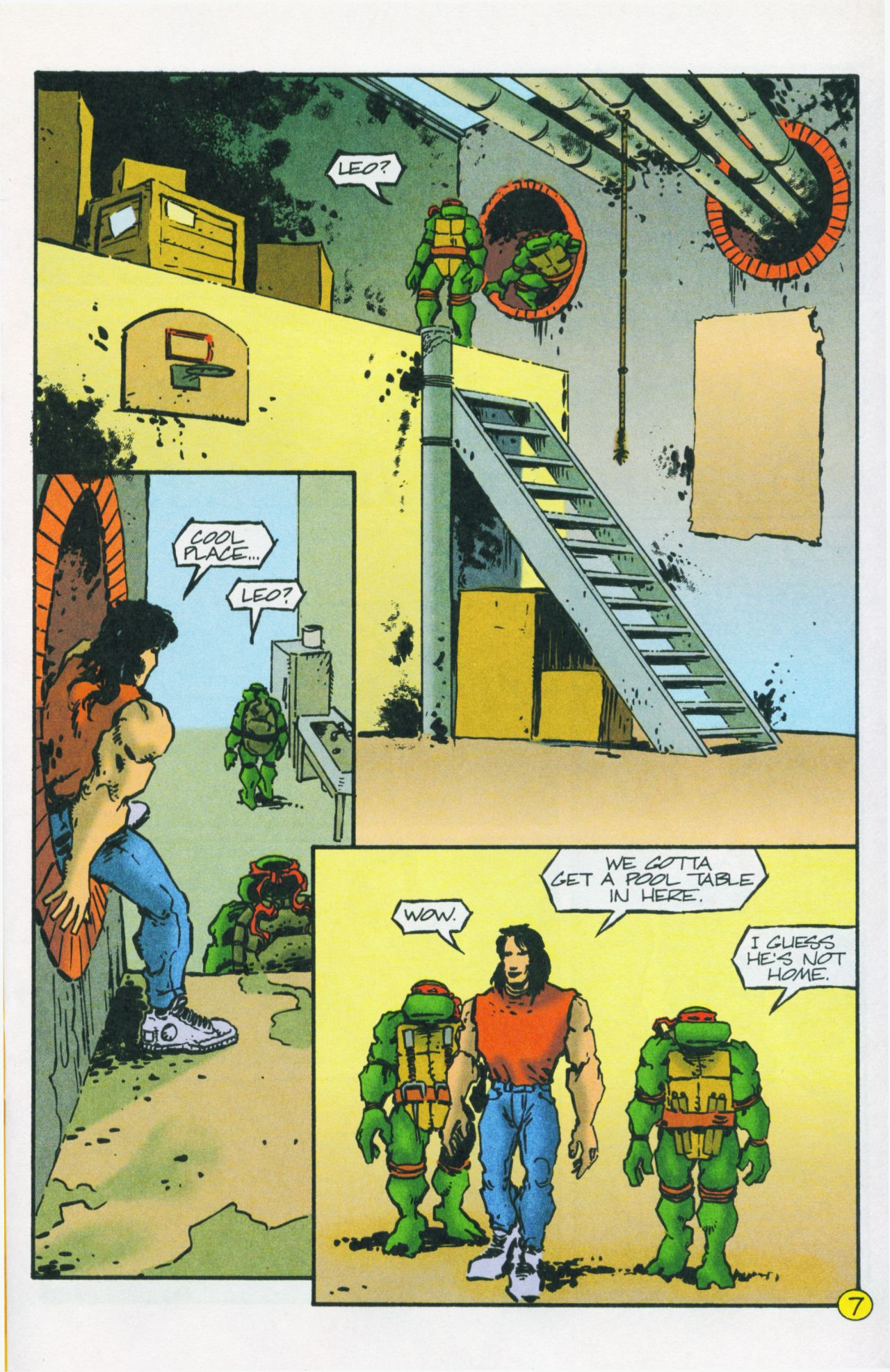 Read online Teenage Mutant Ninja Turtles (1993) comic -  Issue #5 - 9