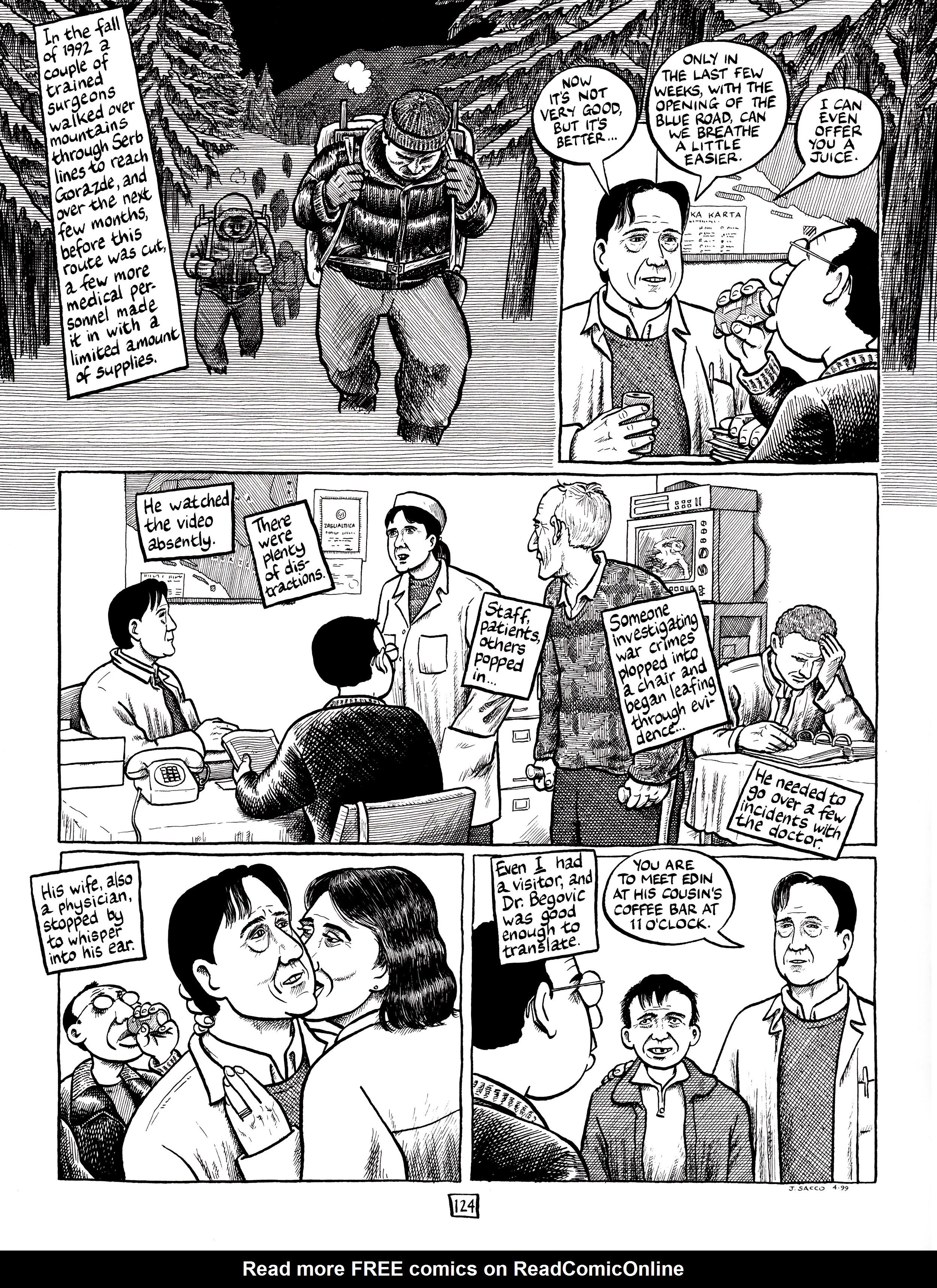 Read online Safe Area Goražde comic -  Issue # TPB (Part 2) - 65