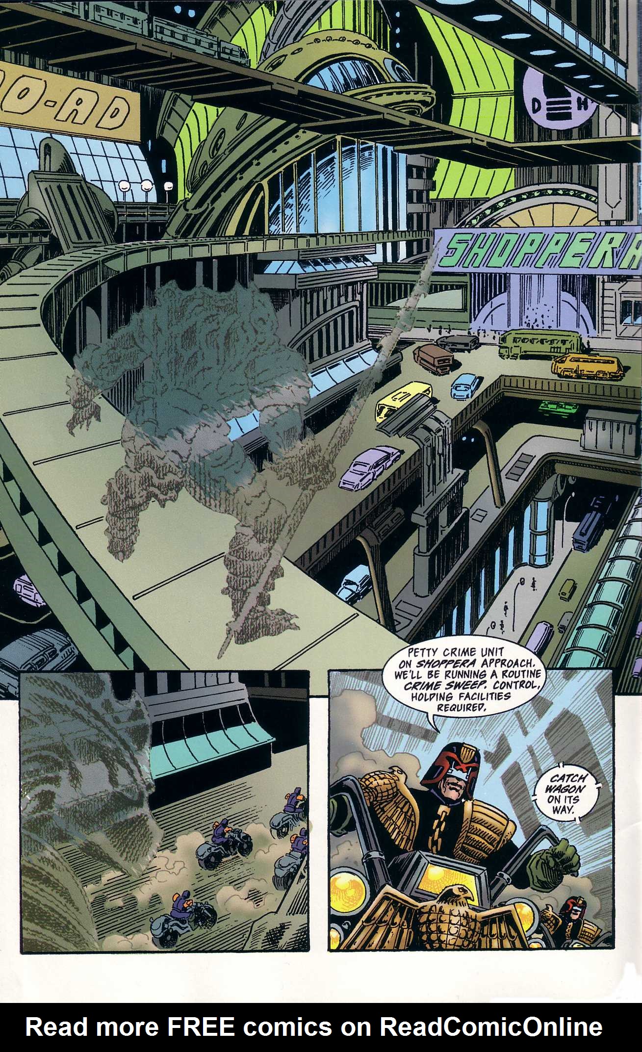 Read online Predator Versus Judge Dredd comic -  Issue #2 - 6