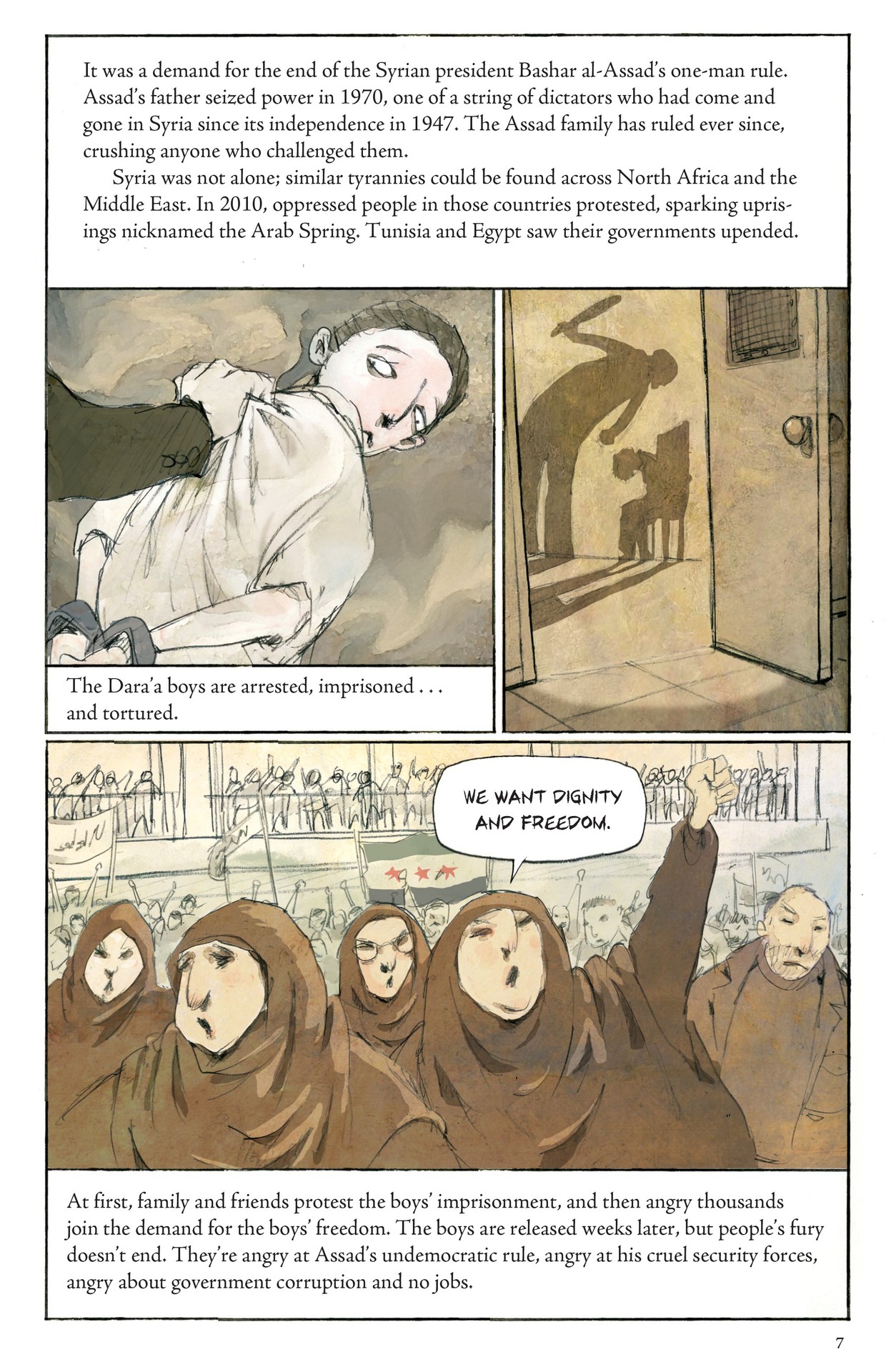 Read online The Unwanted: Stories of the Syrian Refugees comic -  Issue # TPB - 7
