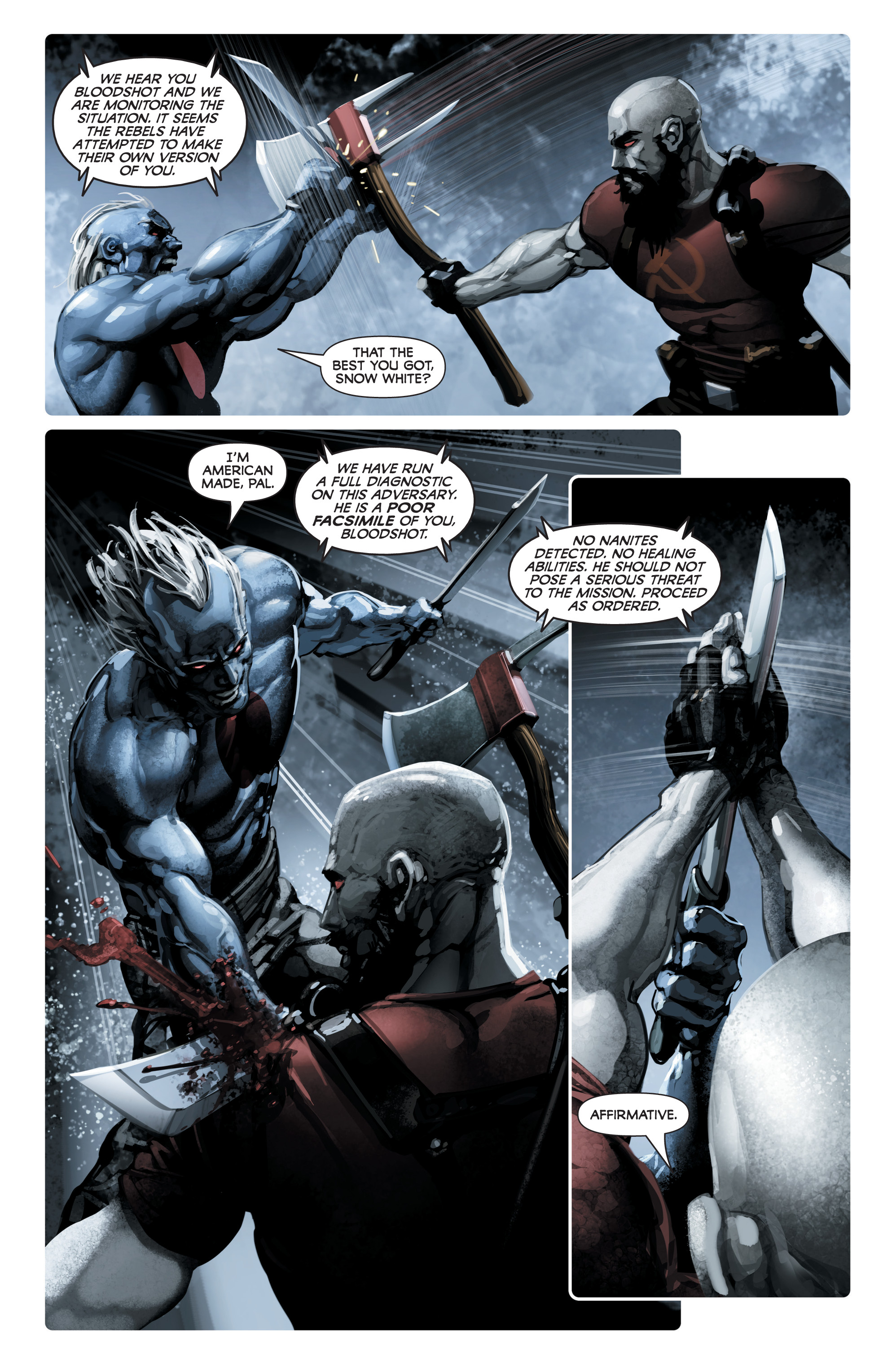 Read online Divinity III: Komandar Bloodshot comic -  Issue # Full - 10