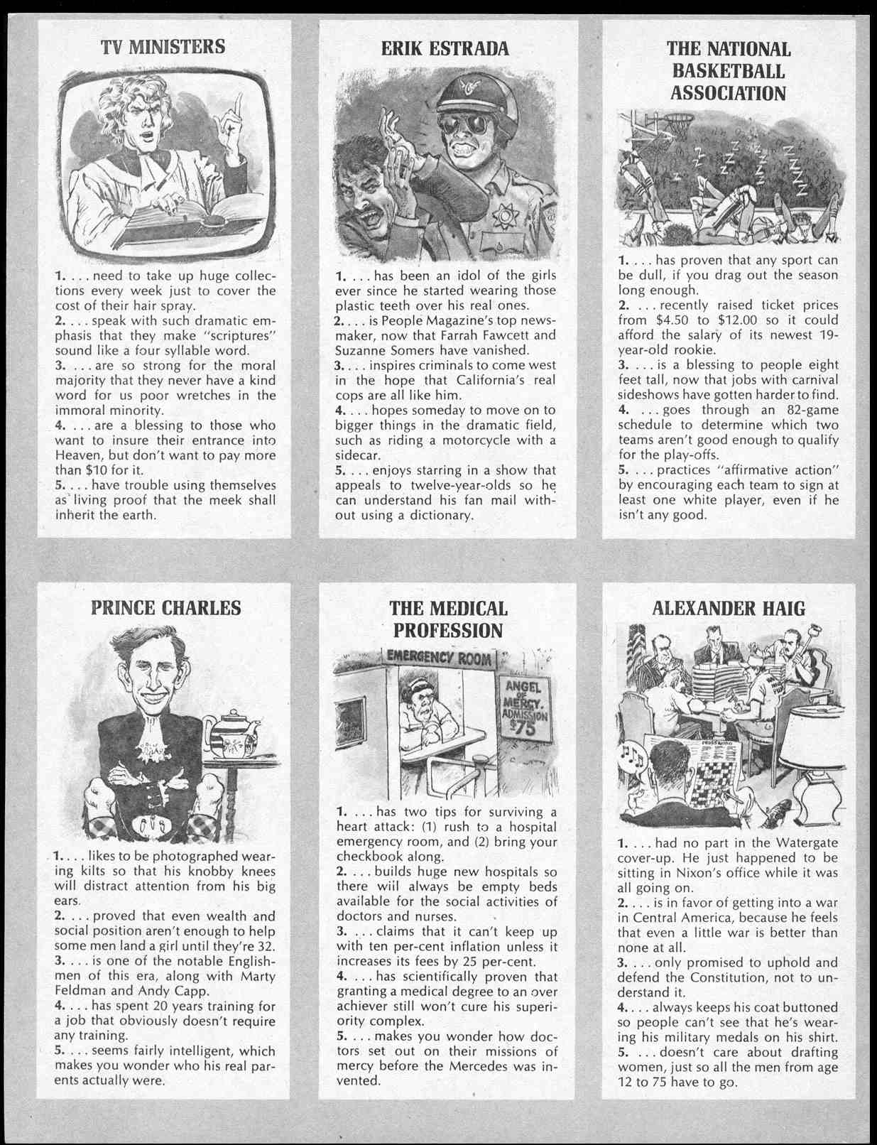 Read online MAD comic -  Issue #231 - 42