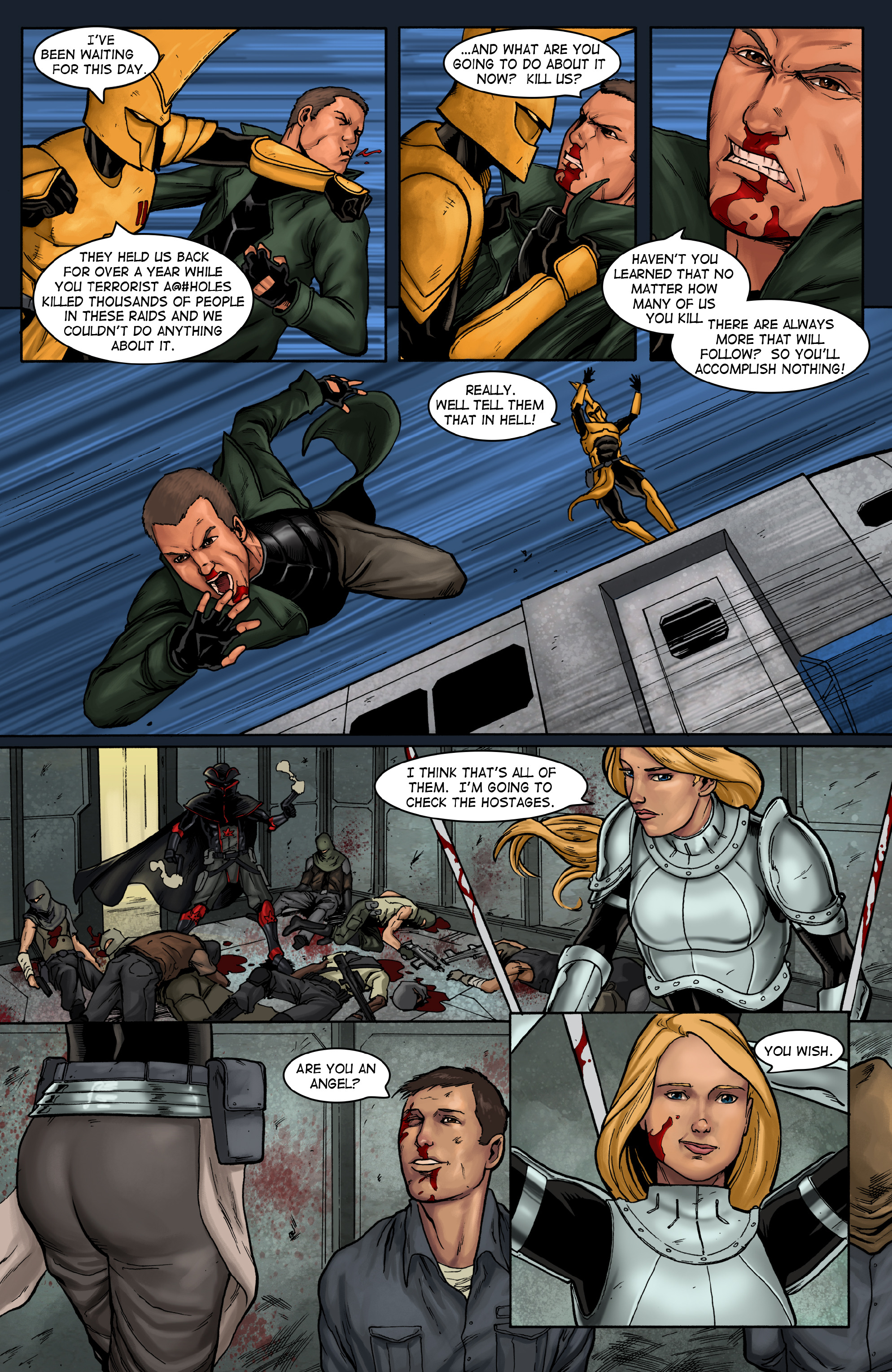 Read online The Heroes of Echo Company comic -  Issue #0 - 8