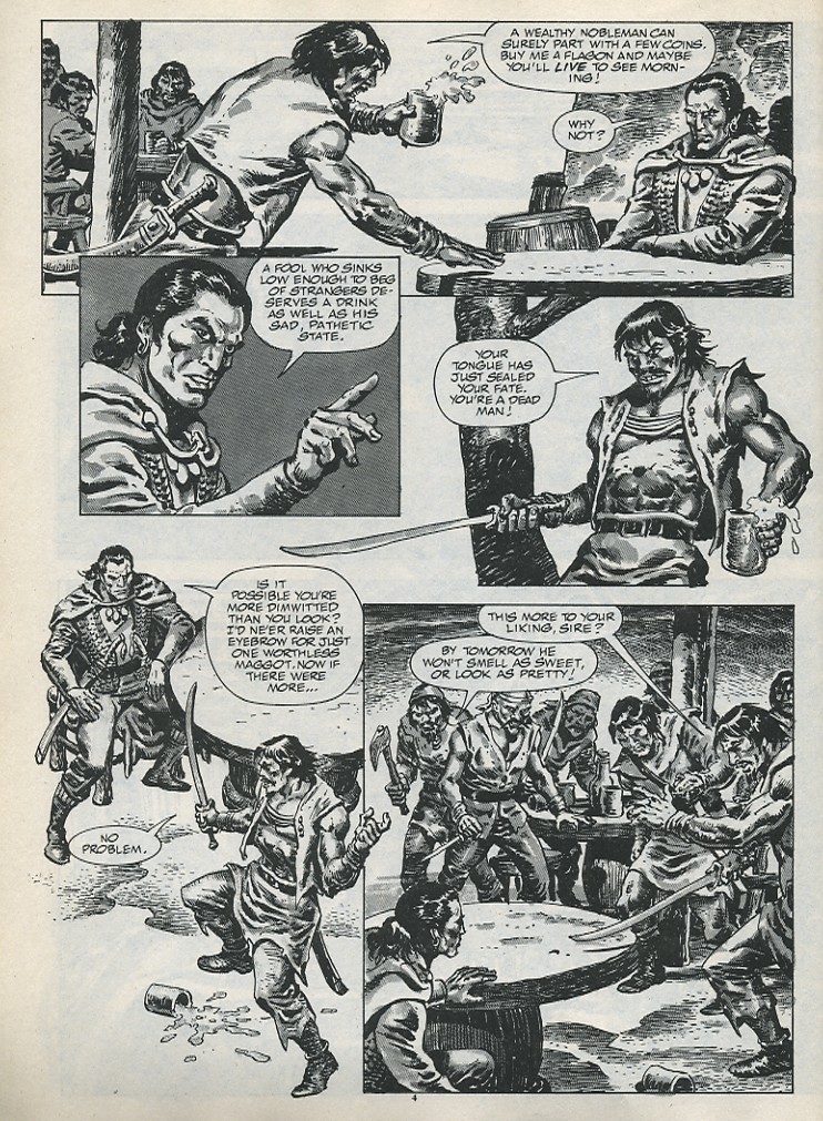 The Savage Sword Of Conan issue 187 - Page 6
