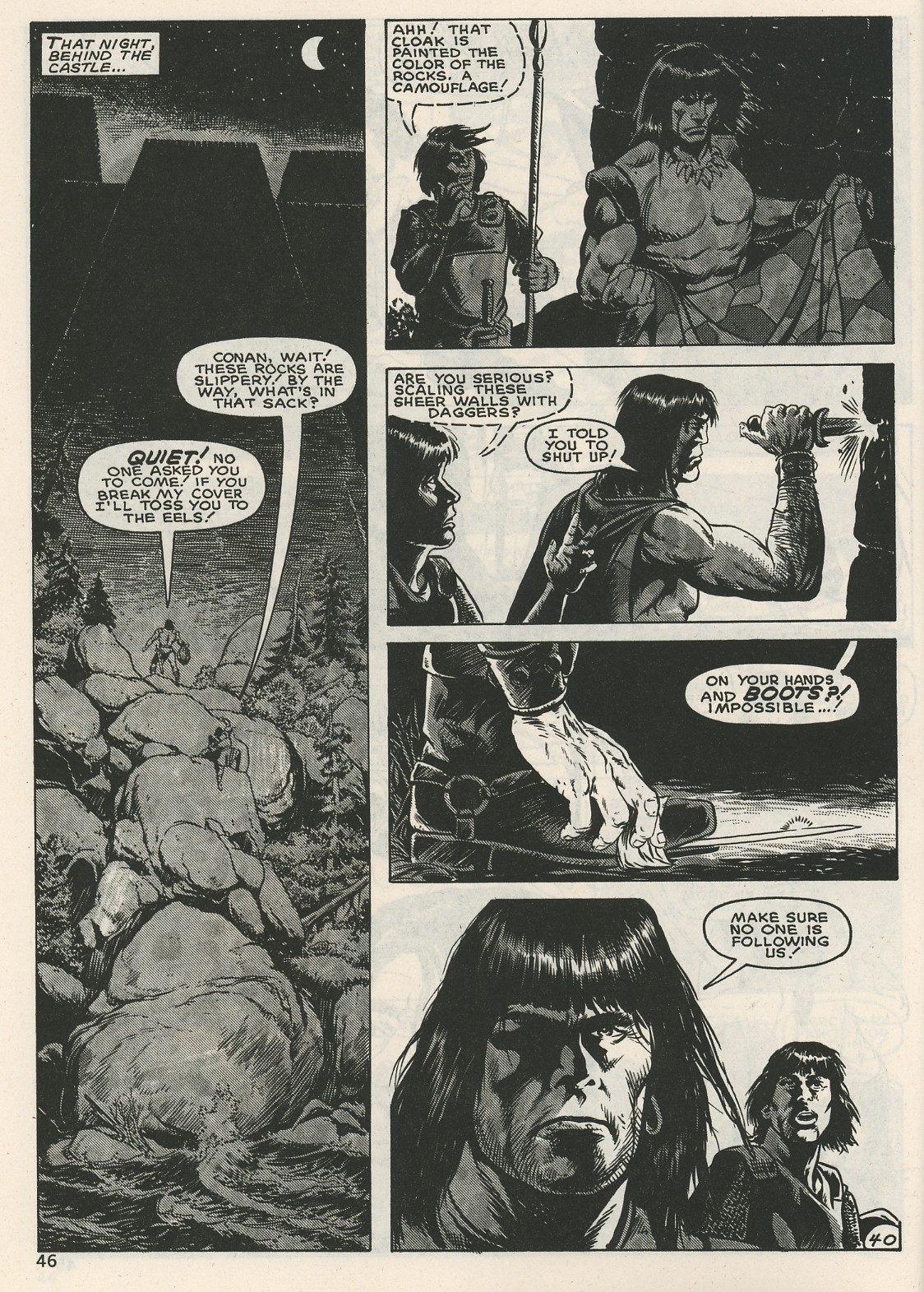 Read online The Savage Sword Of Conan comic -  Issue #126 - 46