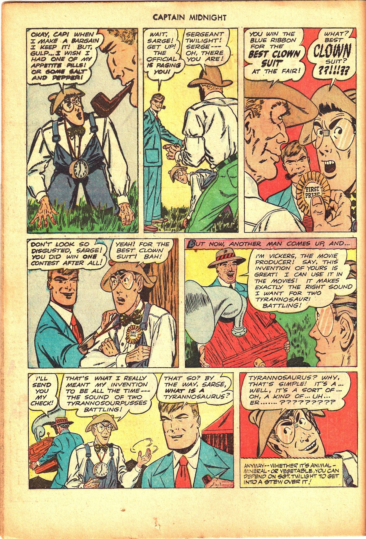 Read online Captain Midnight (1942) comic -  Issue #66 - 26
