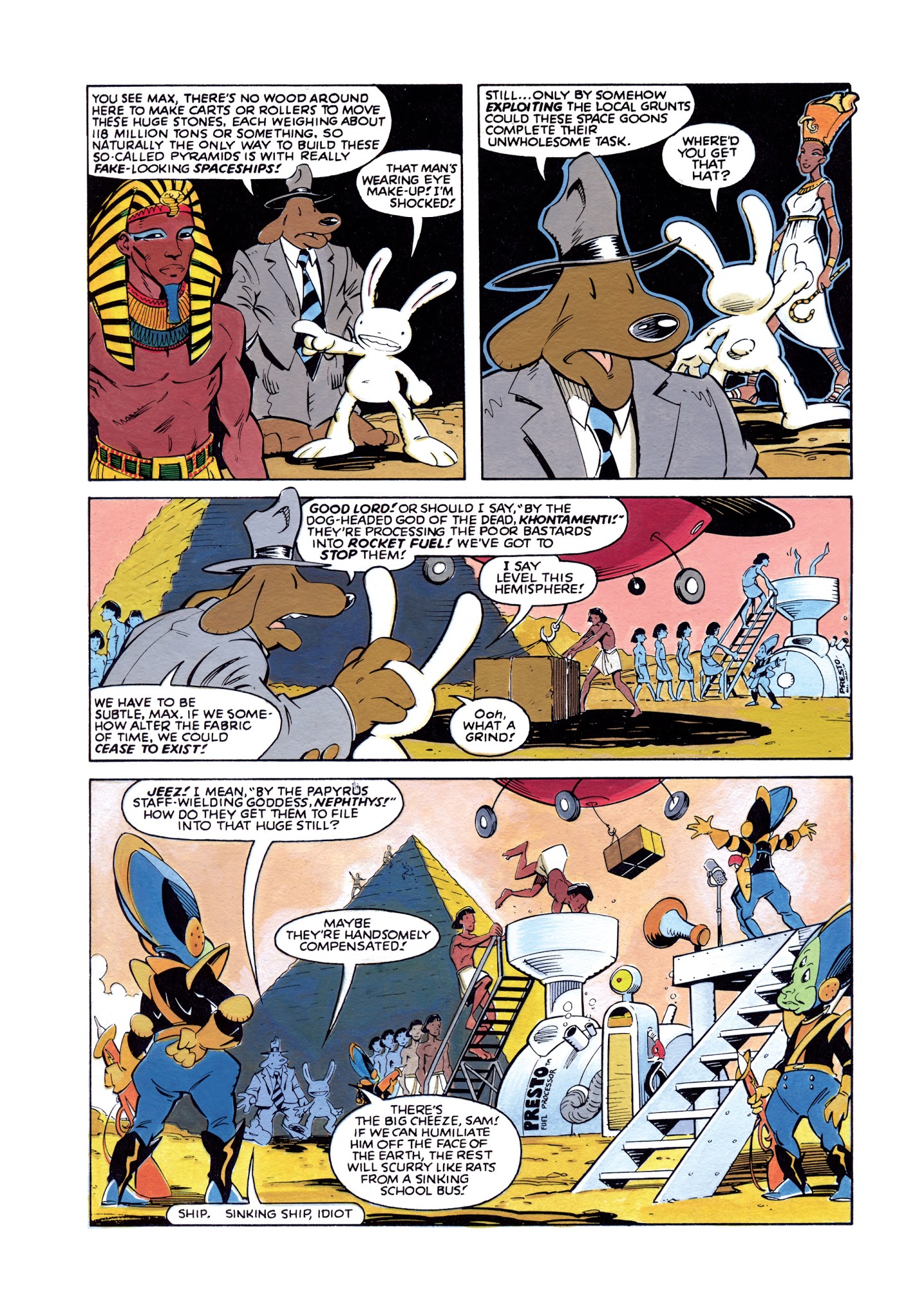 Read online Sam & Max Surfin' The Highway comic -  Issue # TPB - 151