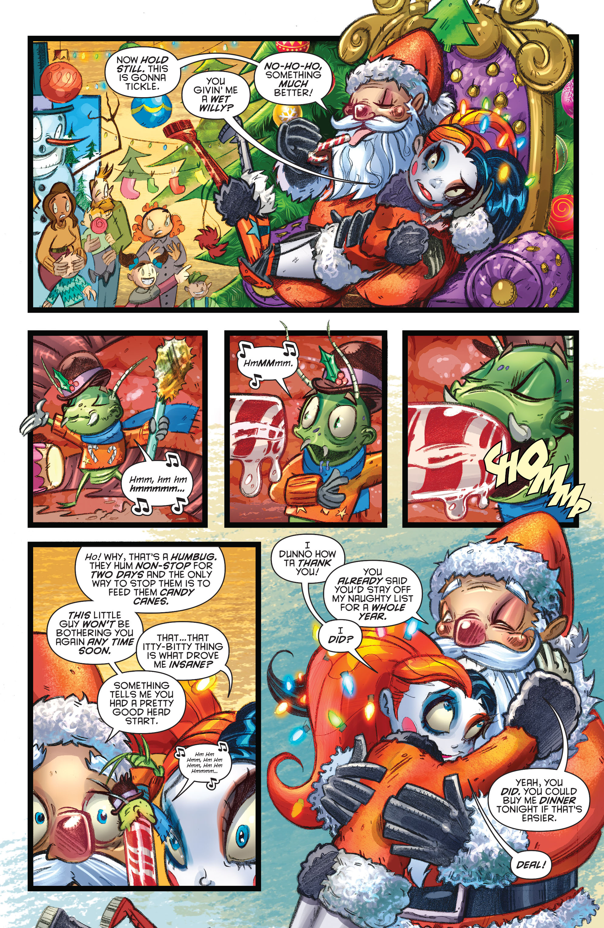 Read online Harley Quinn Holiday Special comic -  Issue # Full - 28