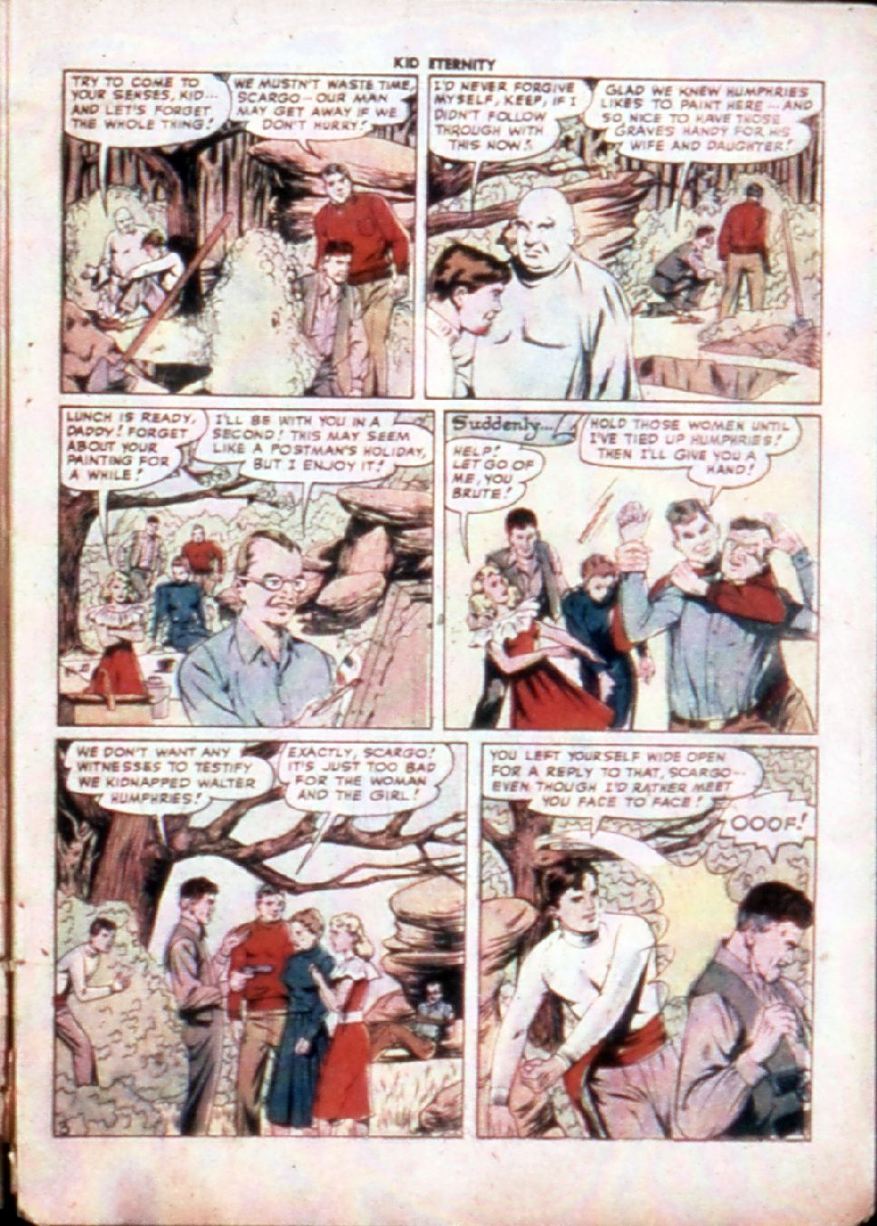 Read online Kid Eternity (1946) comic -  Issue #13 - 5