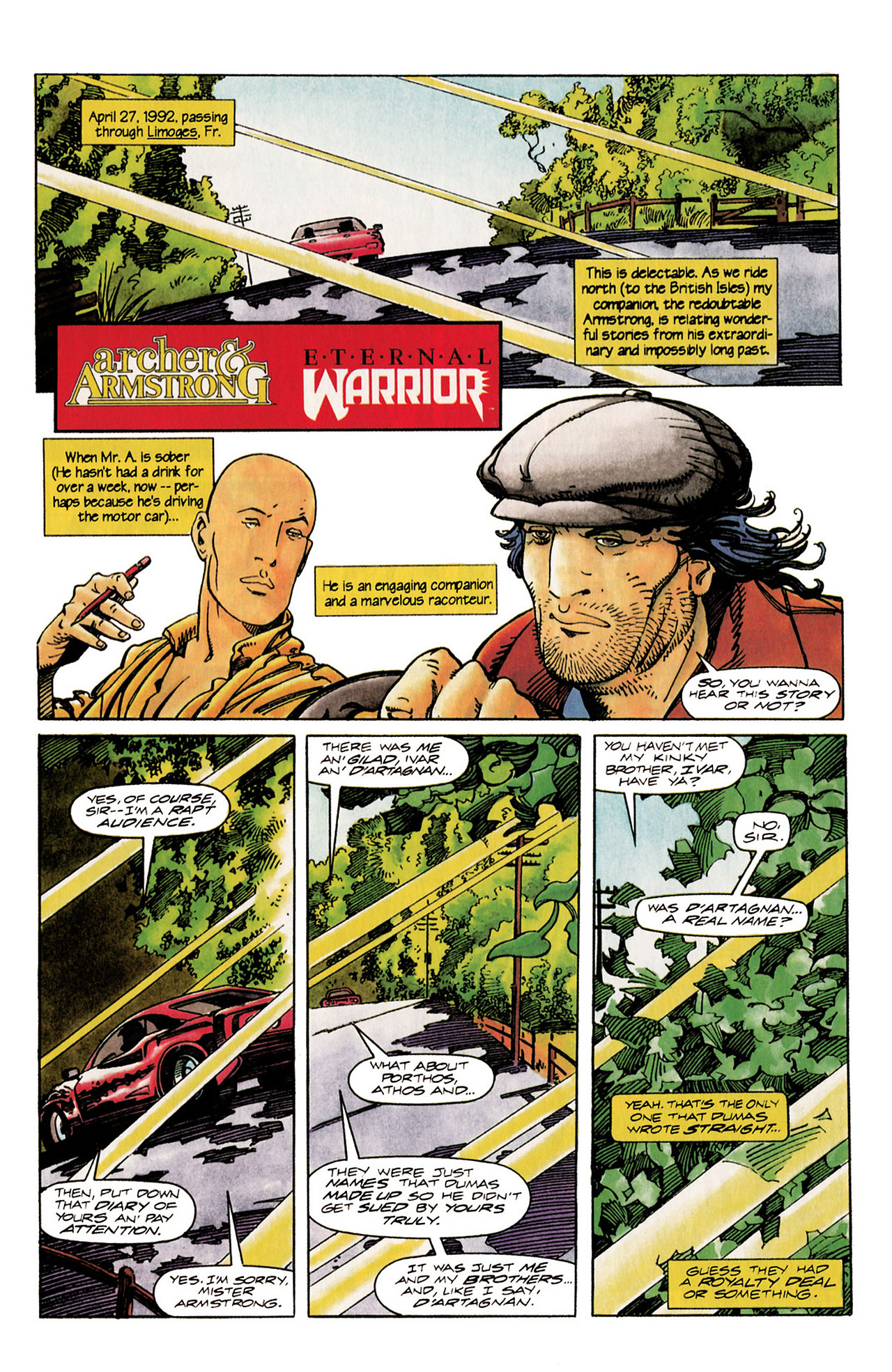 Read online Archer & Armstrong comic -  Issue #8 - 2