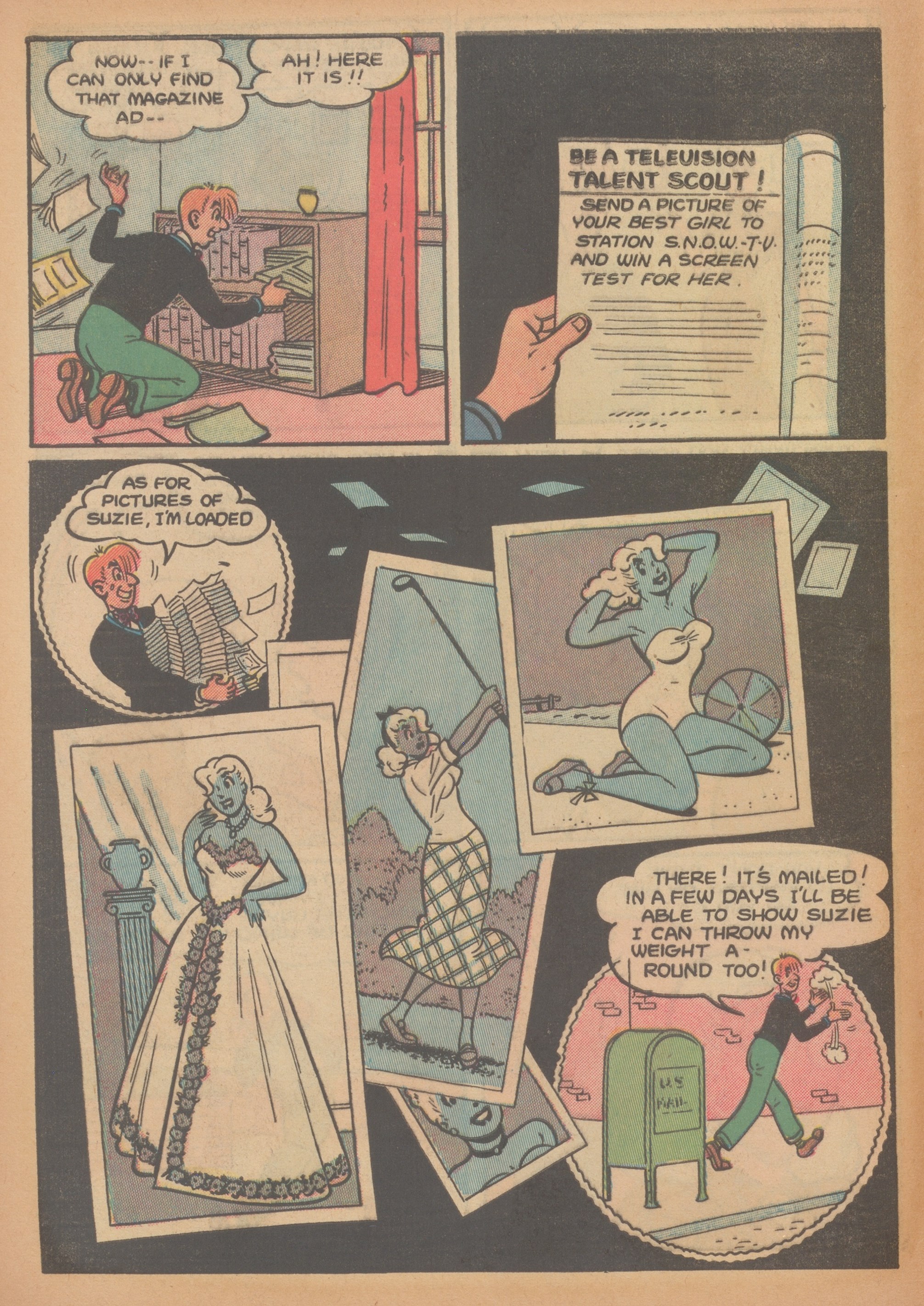 Read online Suzie Comics comic -  Issue #86 - 12
