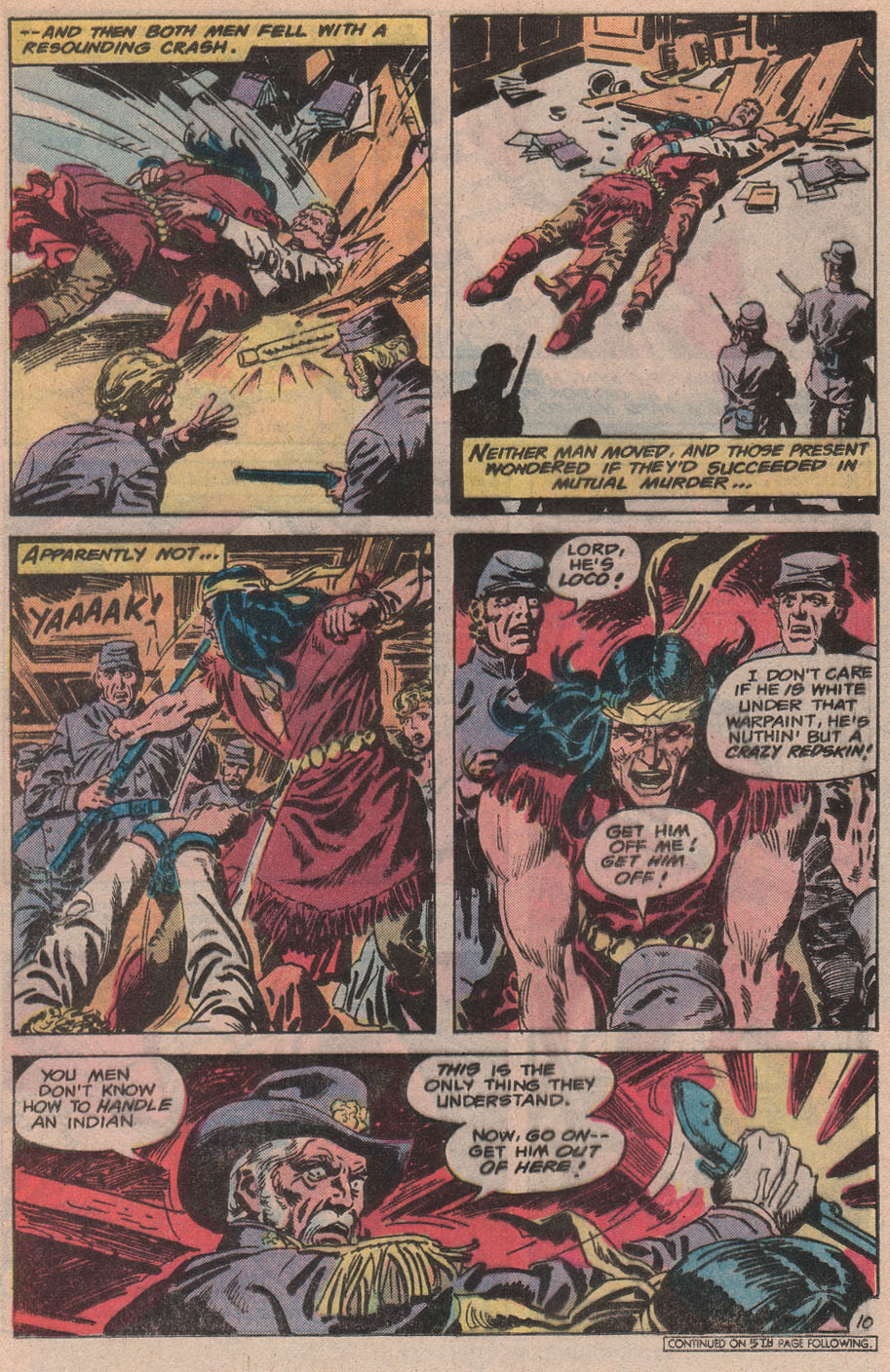 Read online Weird Western Tales (1972) comic -  Issue #51 - 16