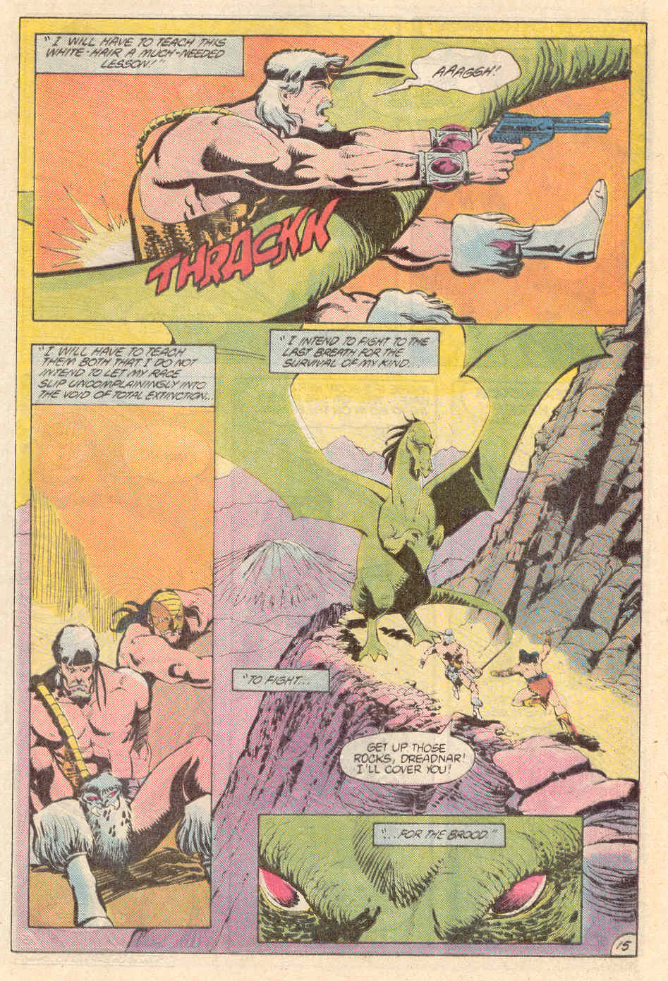Read online Warlord (1976) comic -  Issue #128 - 15