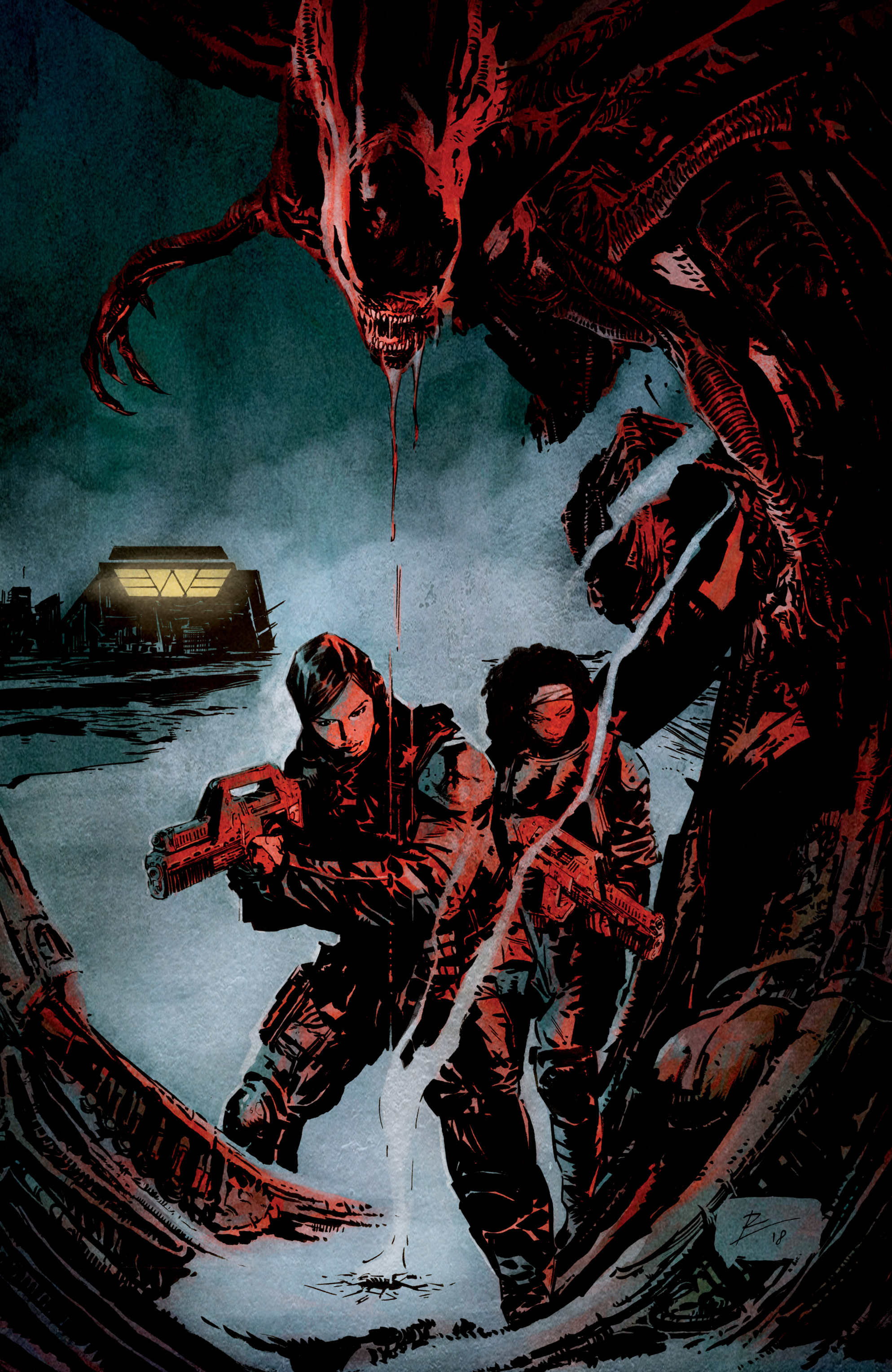 Read online Aliens: Resistance comic -  Issue # _TPB - 6