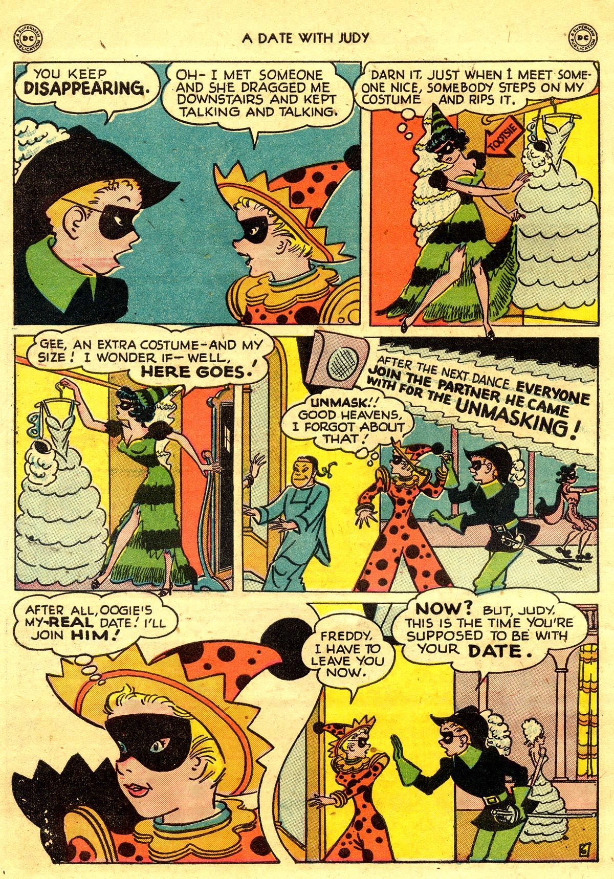 Read online A Date with Judy comic -  Issue #4 - 8