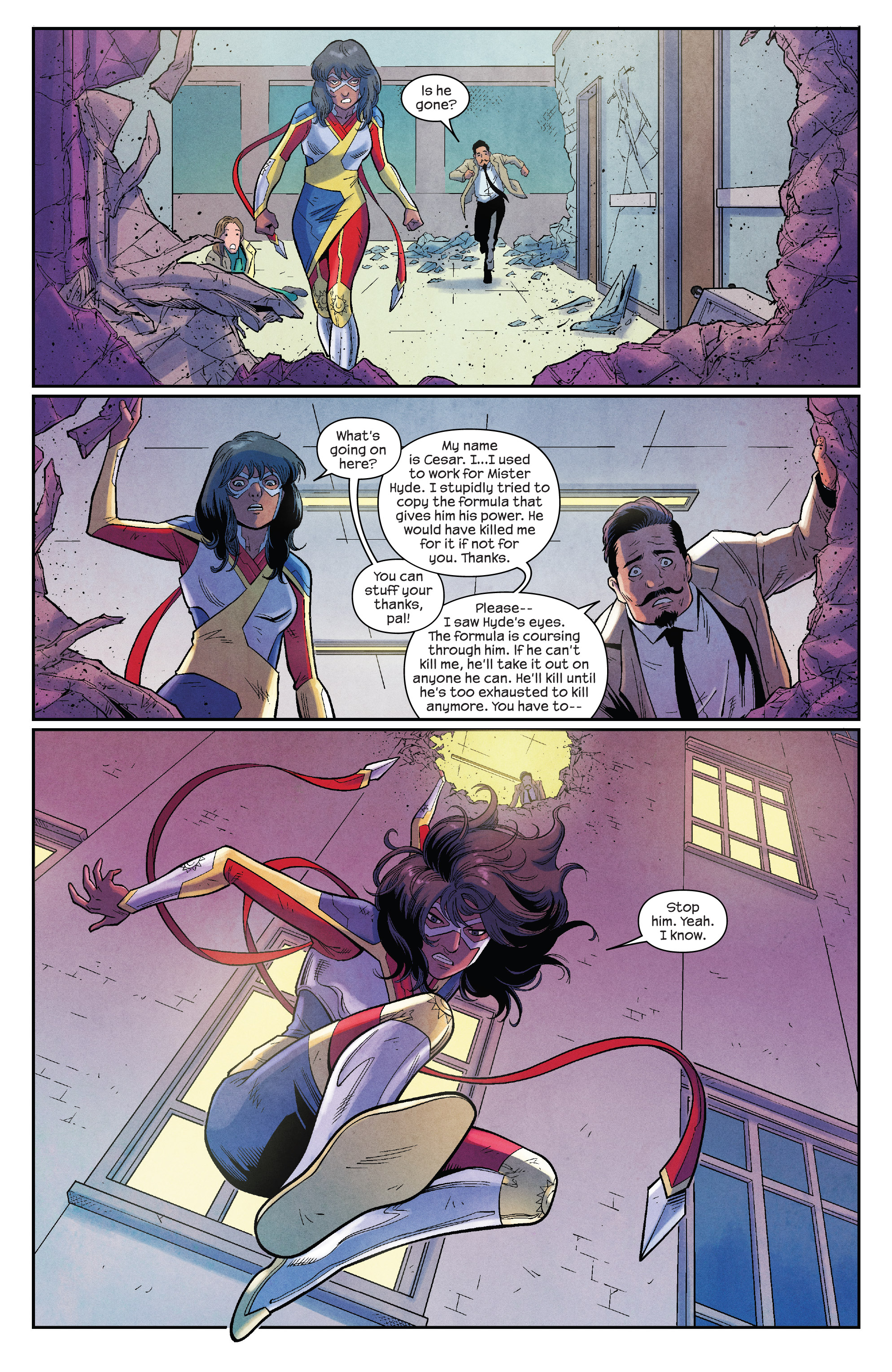 Read online Magnificent Ms. Marvel comic -  Issue #9 - 18