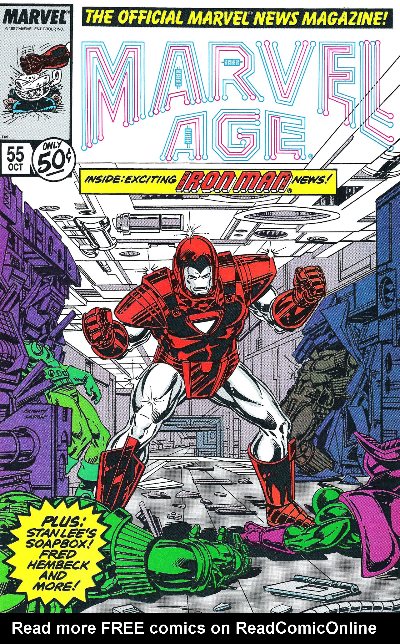 Read online Marvel Age comic -  Issue #55 - 1