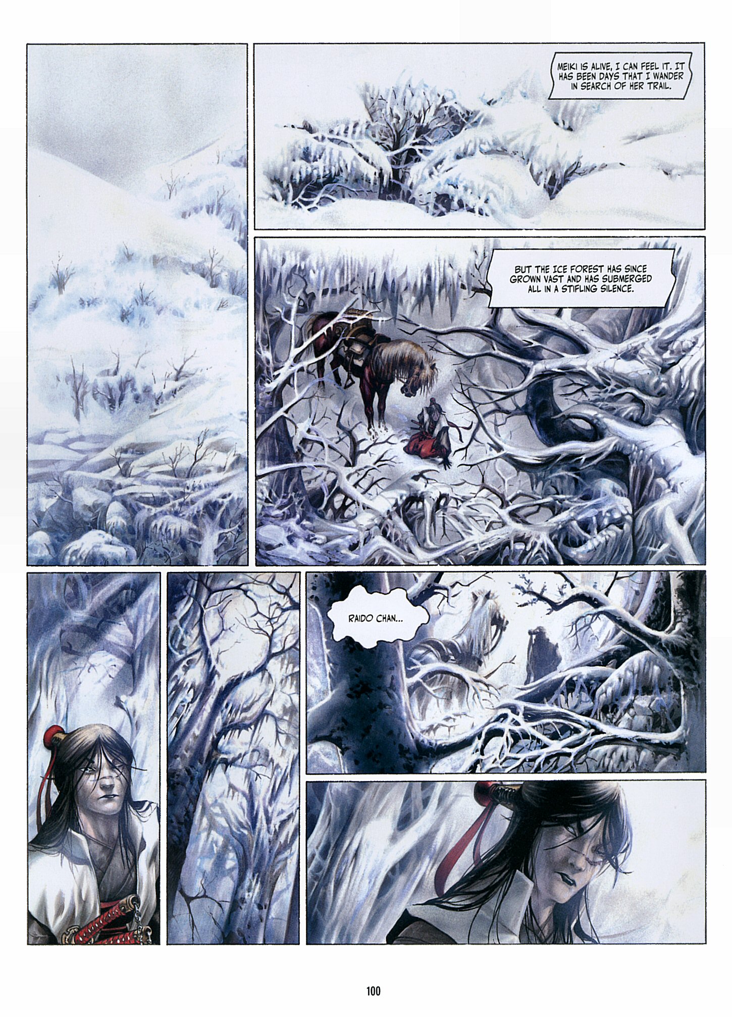 Read online Legend of the Scarlet Blades comic -  Issue # TPB - 101