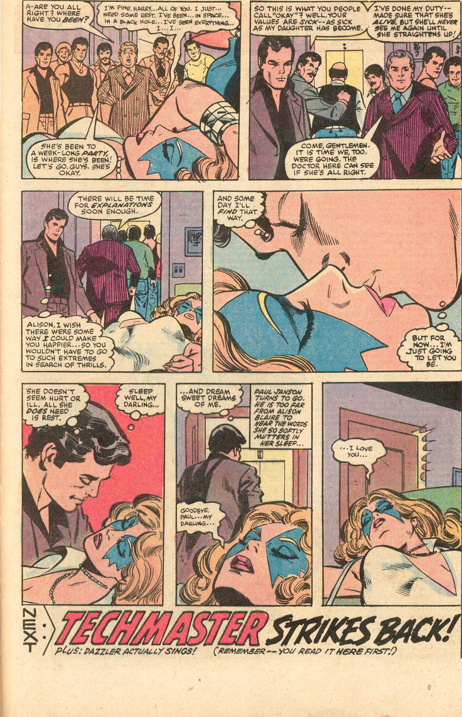 Read online Dazzler (1981) comic -  Issue #11 - 22