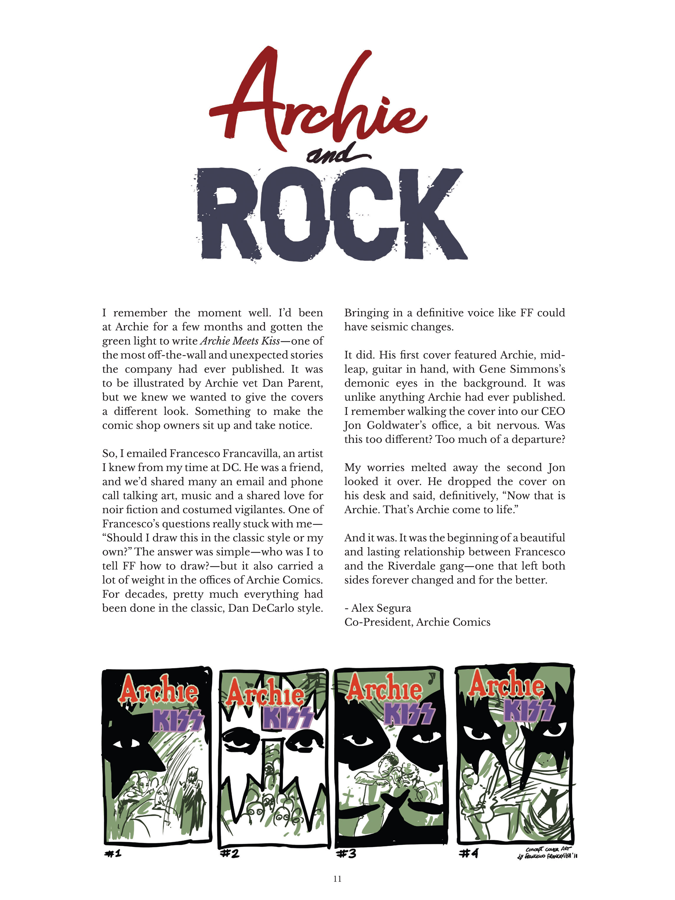 Read online The Archie Art of Francesco Francavilla comic -  Issue # TPB 1 - 12