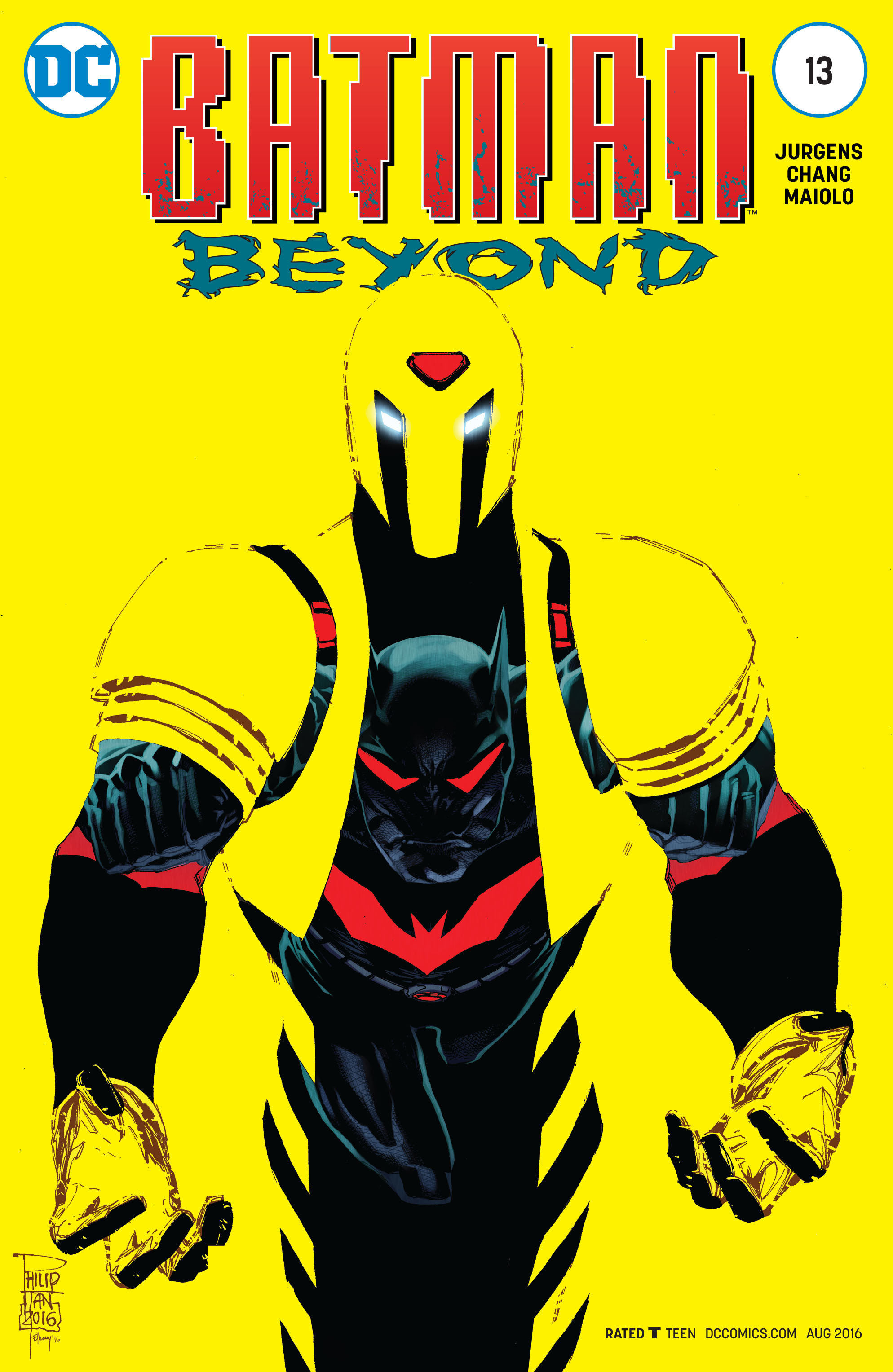 Read online Batman Beyond (2015) comic -  Issue #13 - 1