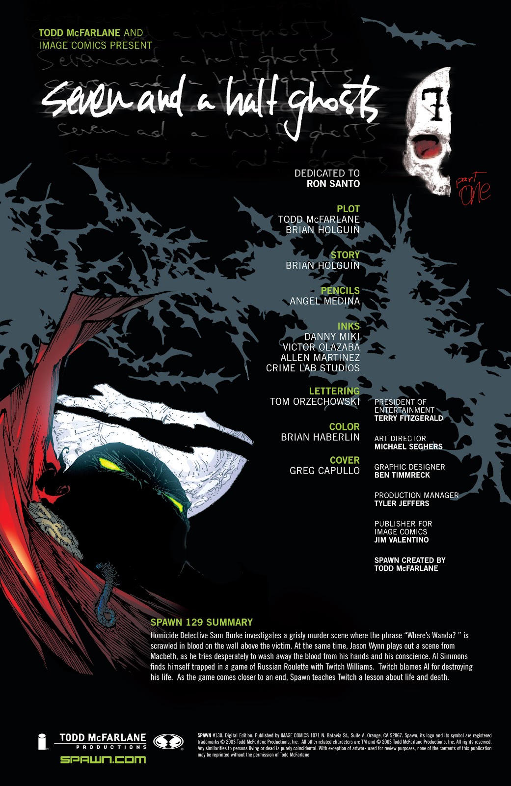 Spawn issue 130 - Page 2