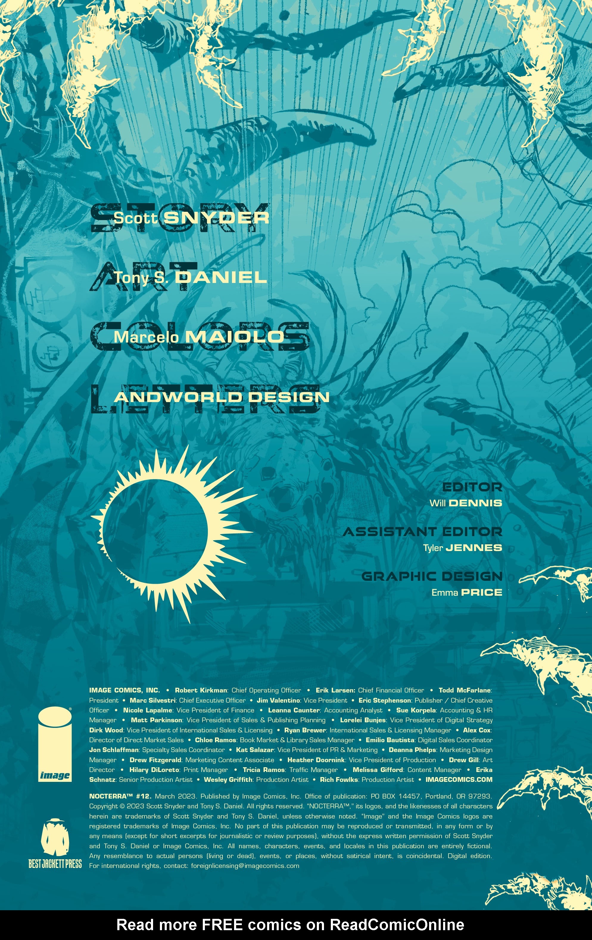 Read online Nocterra comic -  Issue #12 - 2
