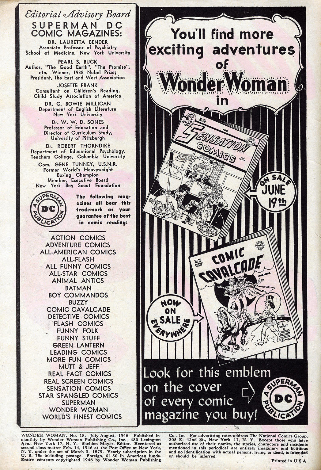 Read online Wonder Woman (1942) comic -  Issue #18 - 2