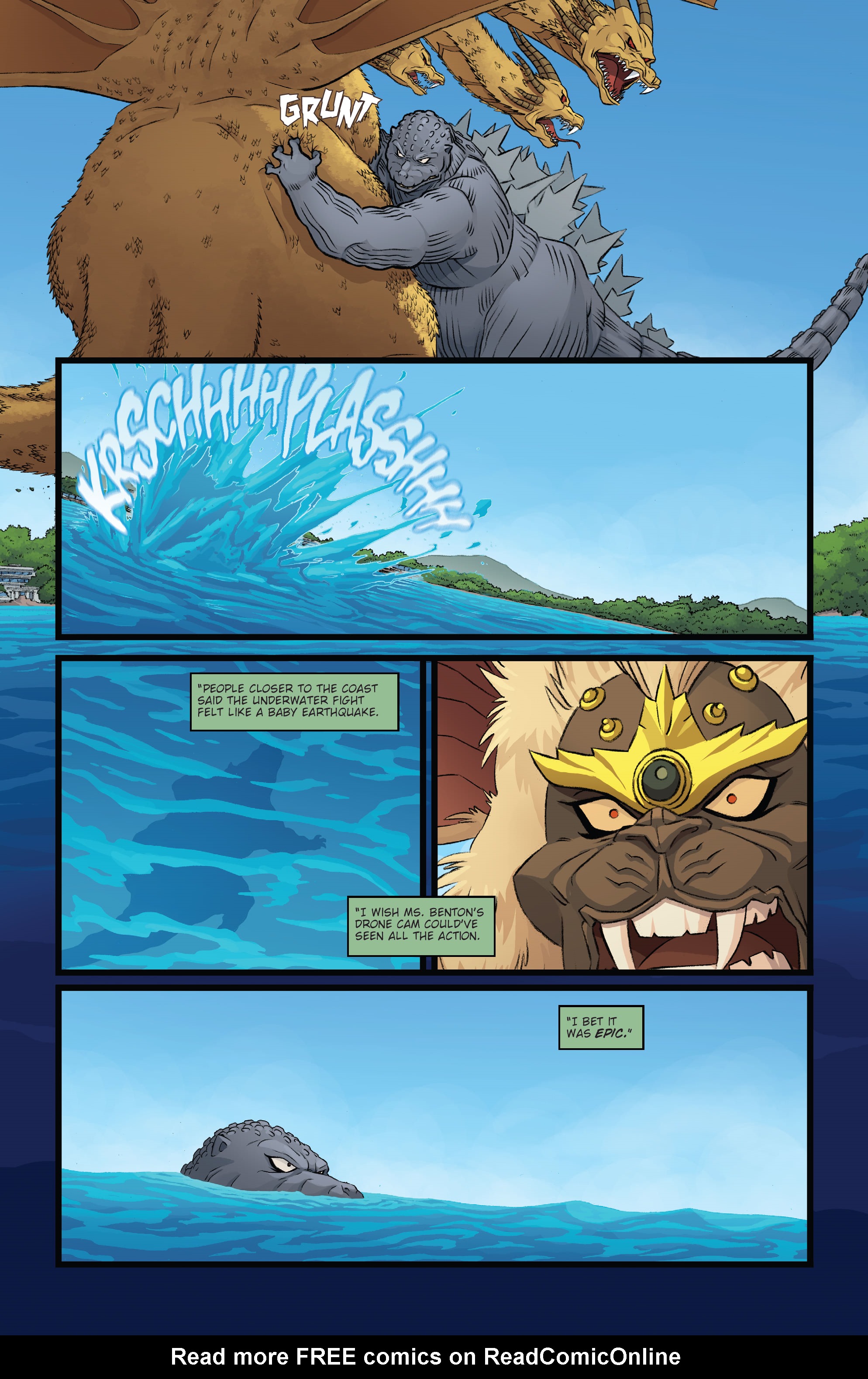Read online Godzilla: Monsters & Protectors - All Hail the King! comic -  Issue #5 - 14