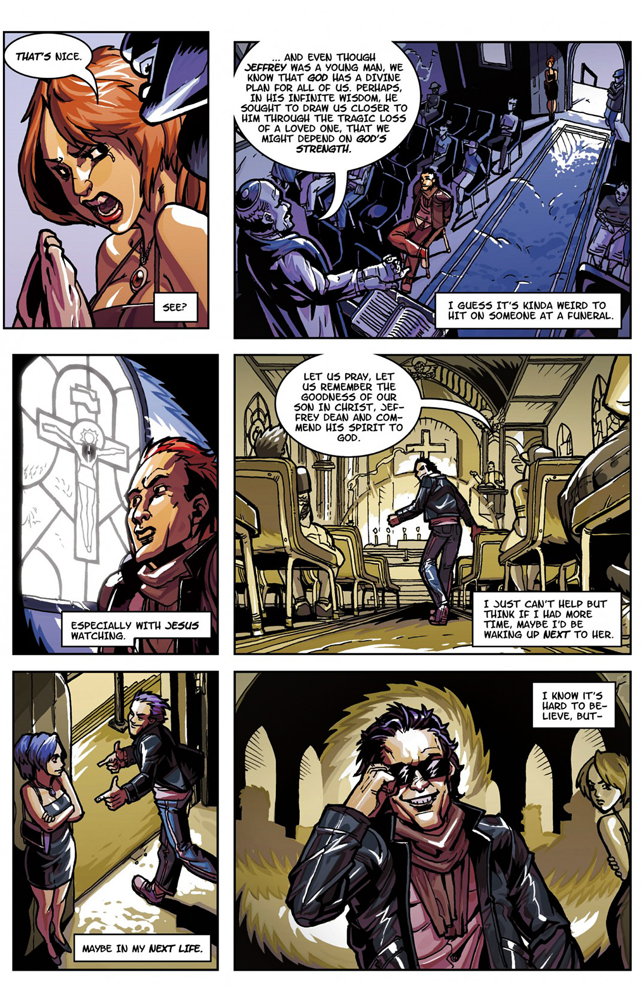 Read online Grim Leaper comic -  Issue #1 - 5