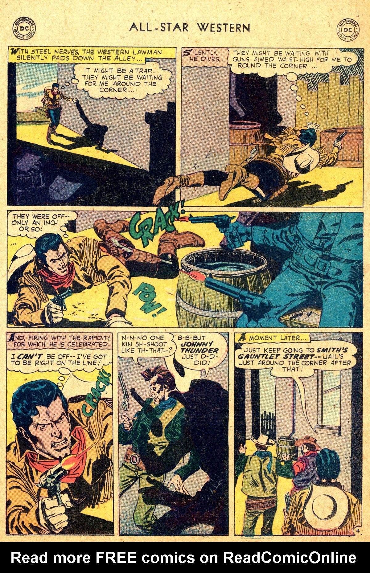 Read online All-Star Western (1951) comic -  Issue #104 - 28