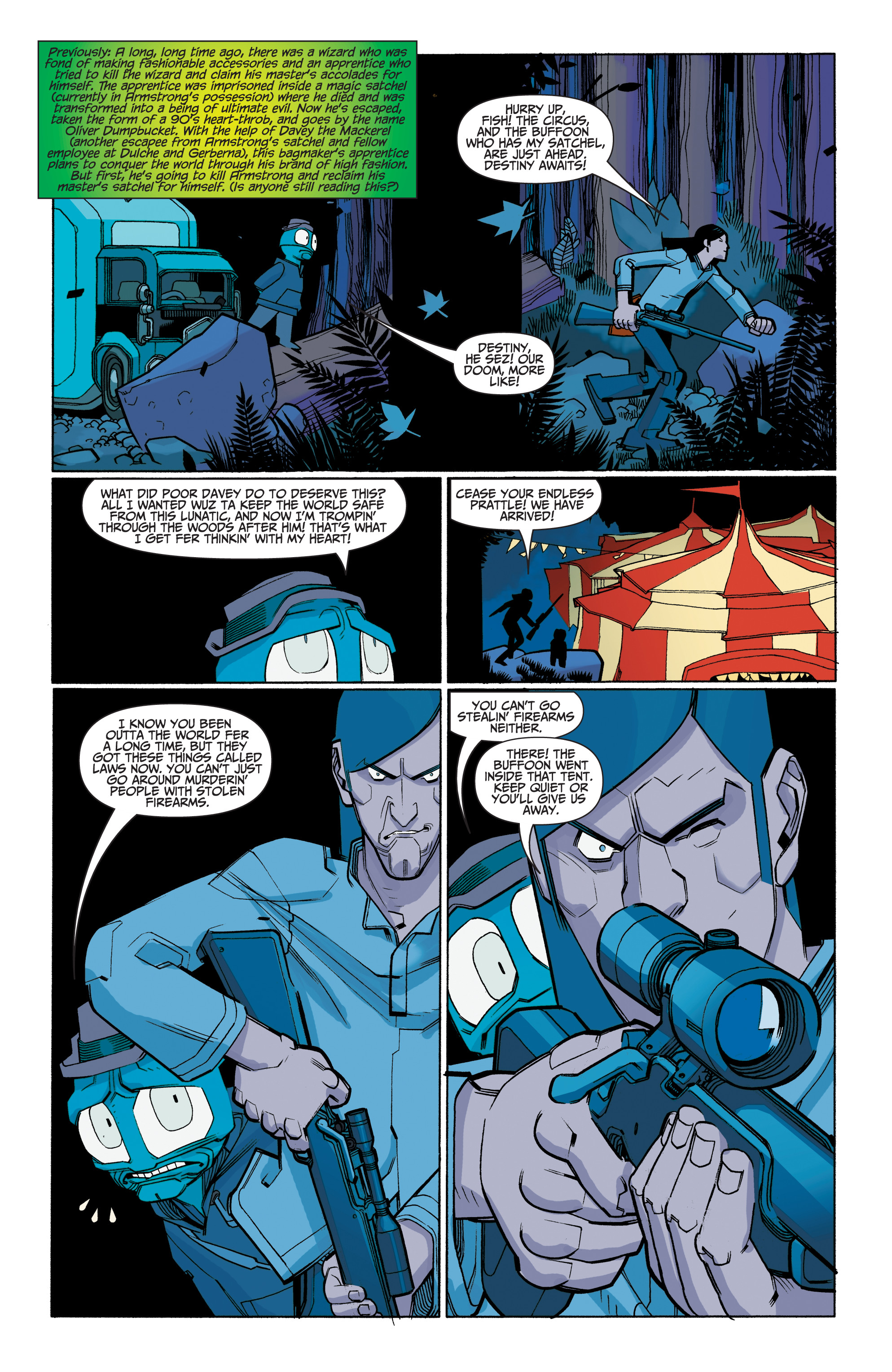 Read online A&A: The Adventures of Archer & Armstrong comic -  Issue #8 - 22