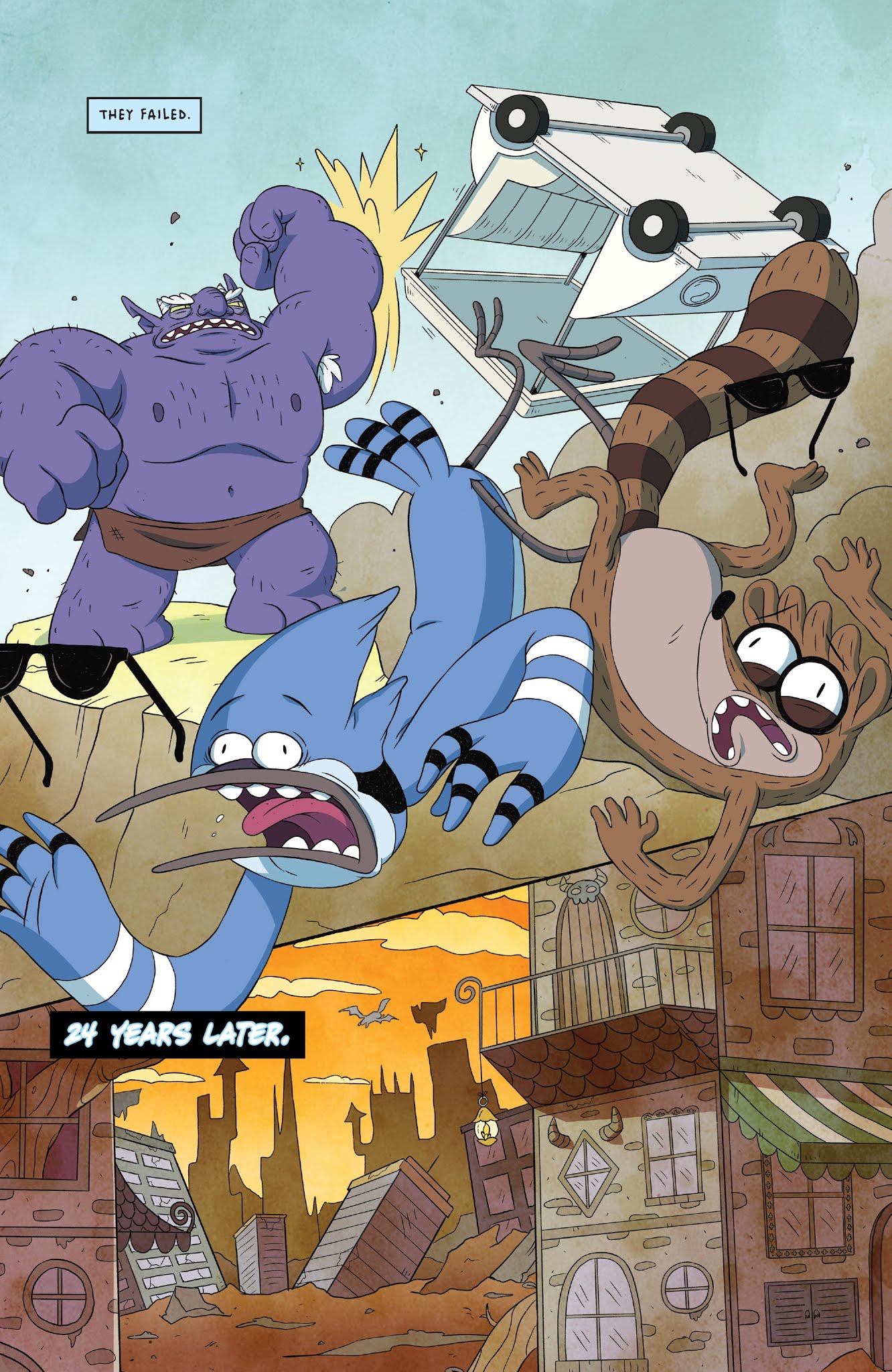 Read online Regular Show: 25 Years Later comic -  Issue #6 - 5