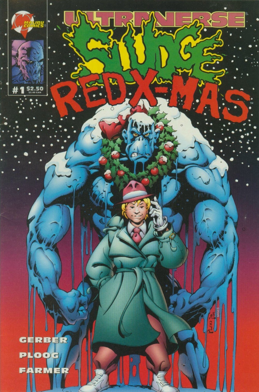Read online Sludge: Red X-Mas comic -  Issue # Full - 1
