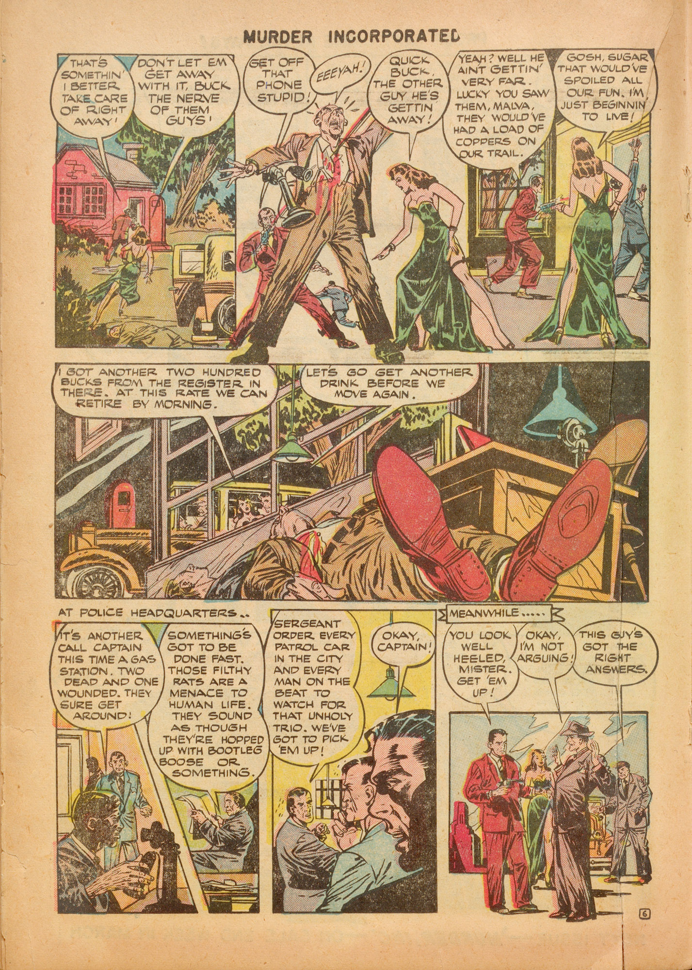 Read online Murder Incorporated (1948) comic -  Issue #2 - 18