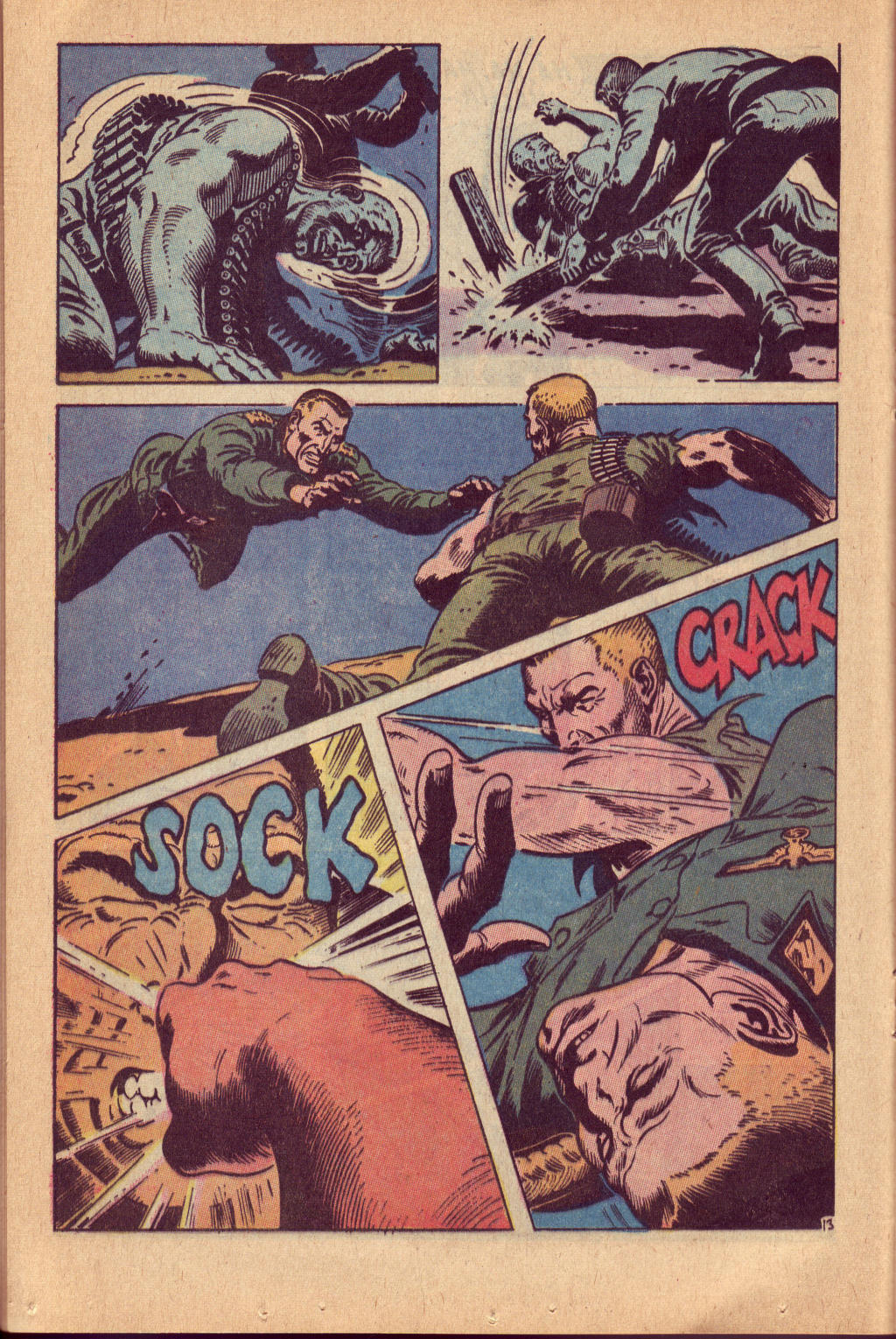 Read online Our Army at War (1952) comic -  Issue #215 - 16