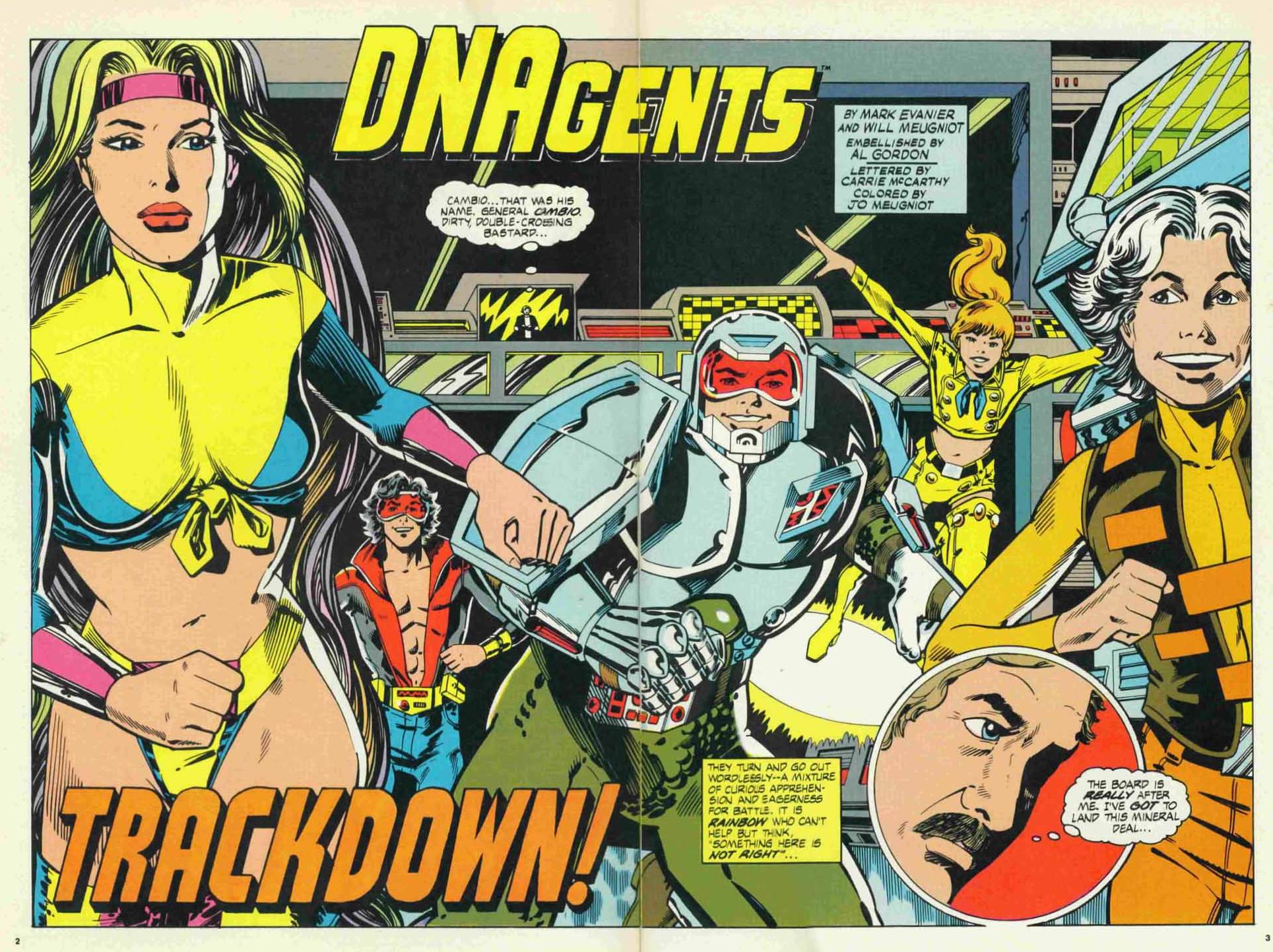 Read online DNAgents comic -  Issue #8 - 4