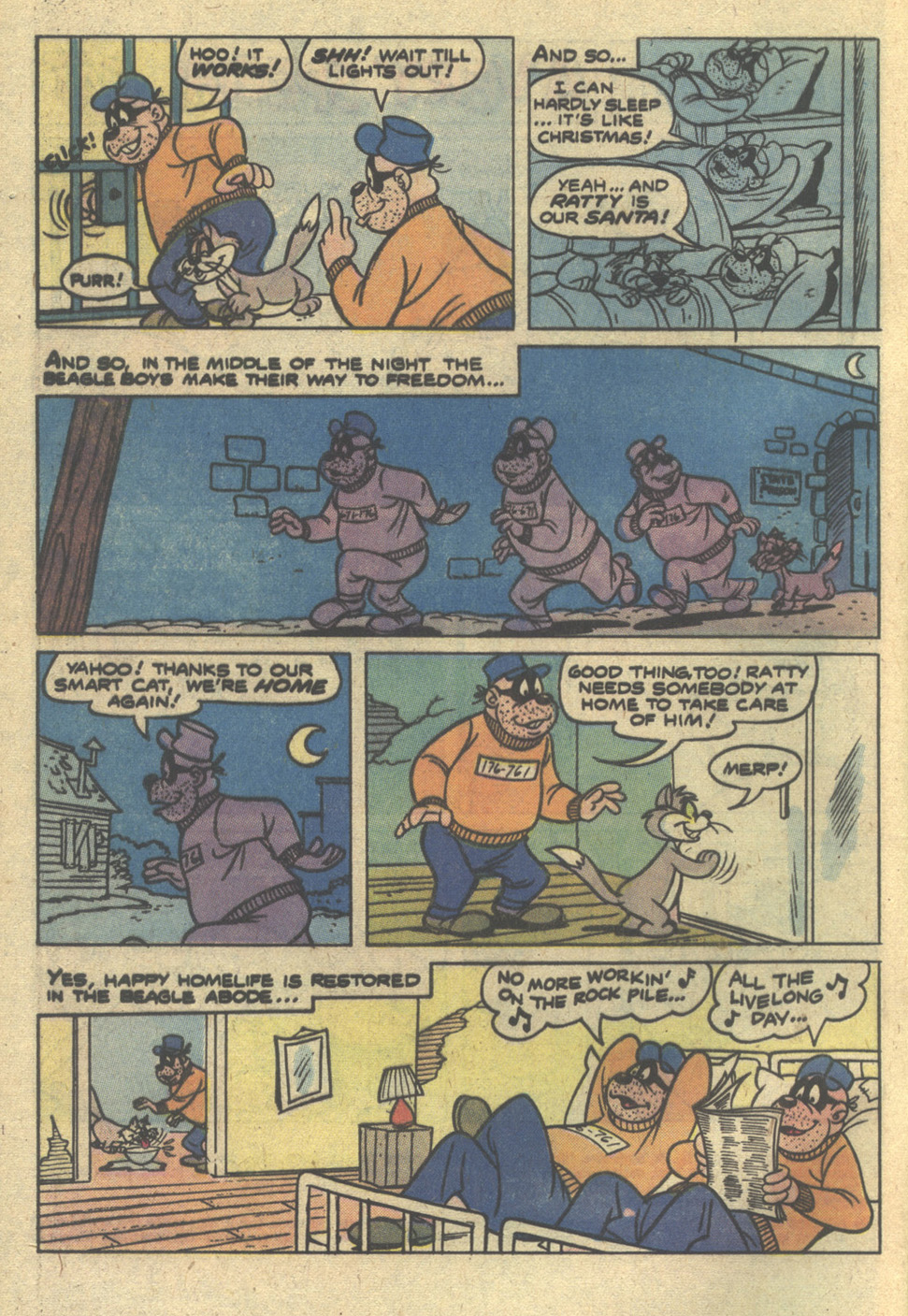 Read online Walt Disney THE BEAGLE BOYS comic -  Issue #44 - 4