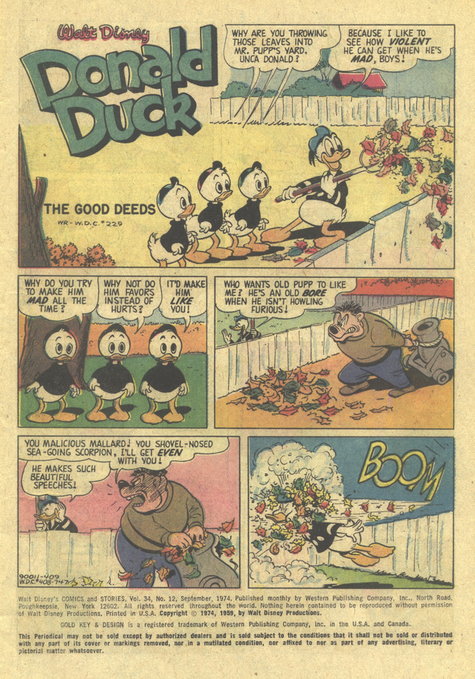 Read online Walt Disney's Comics and Stories comic -  Issue #408 - 2