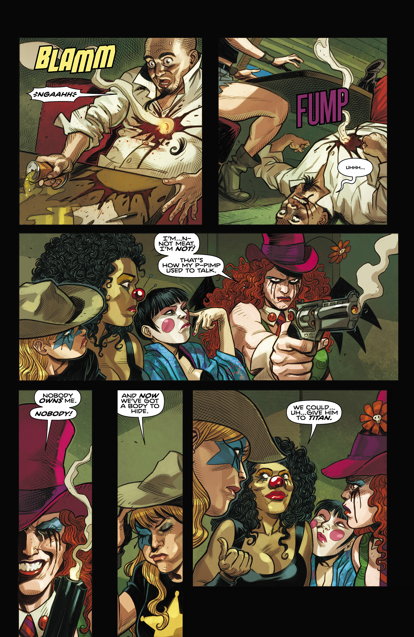 Read online Clown Fatale comic -  Issue #2 - 12