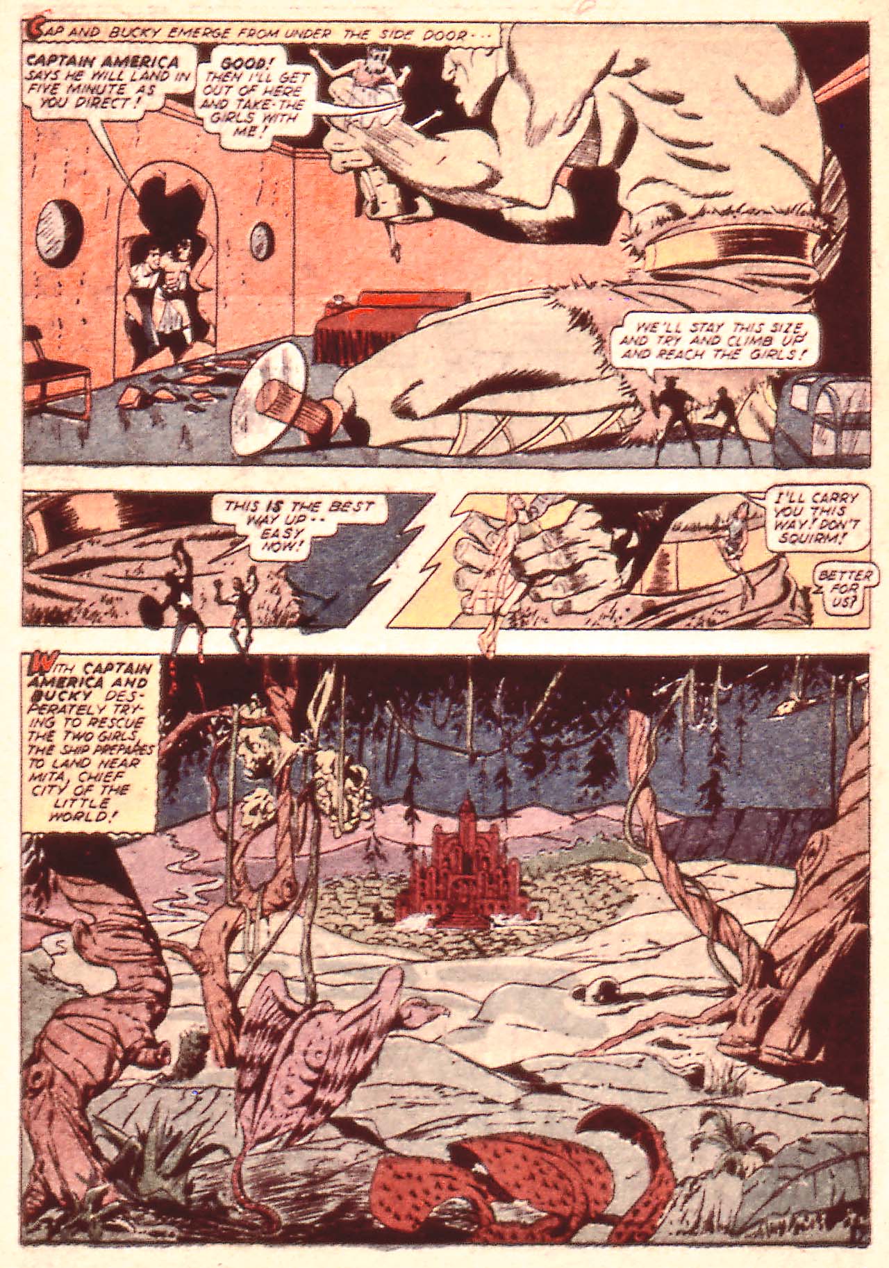 Read online Captain America Comics comic -  Issue #26 - 9