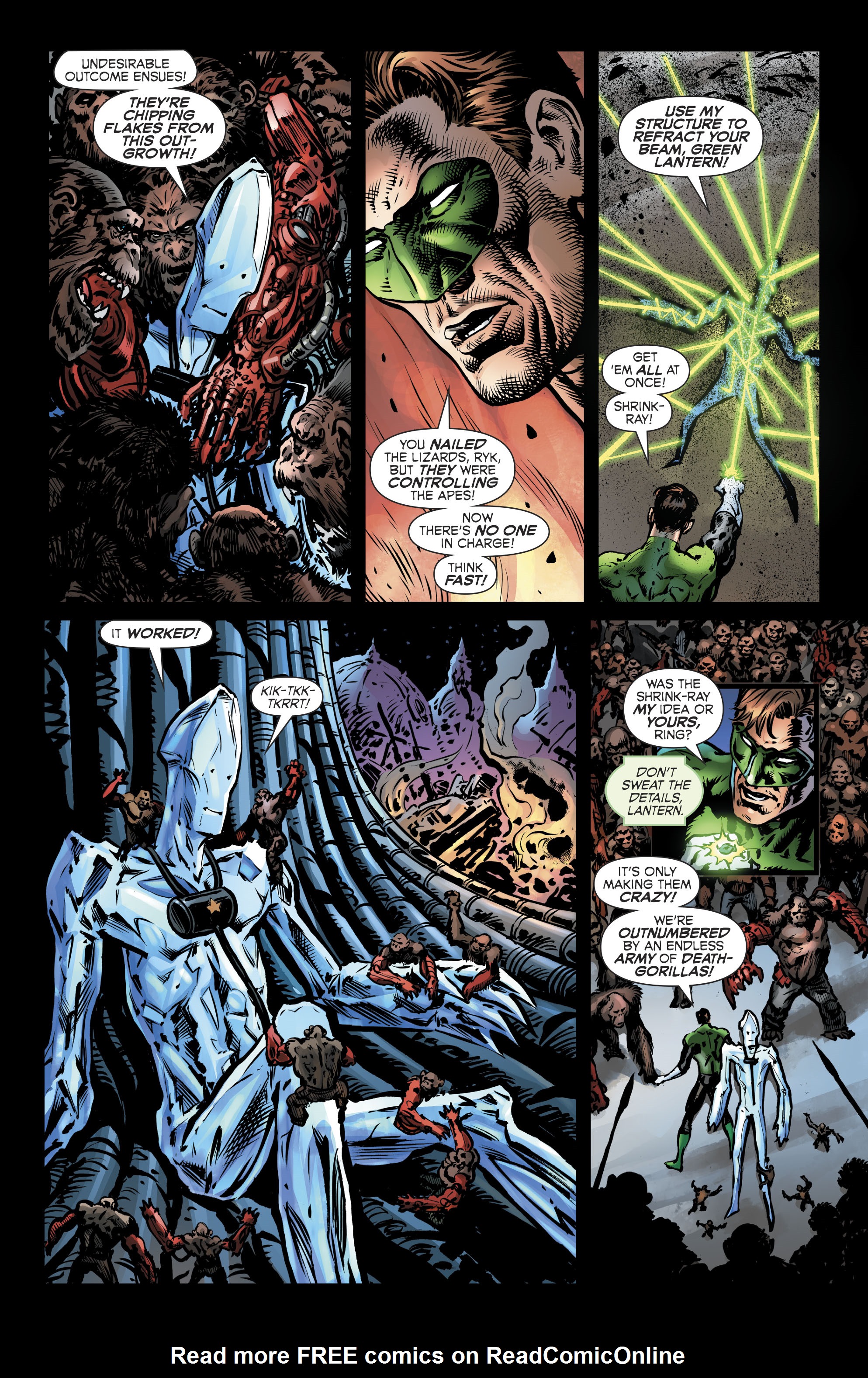 Read online The Green Lantern Season Two comic -  Issue #1 - 24