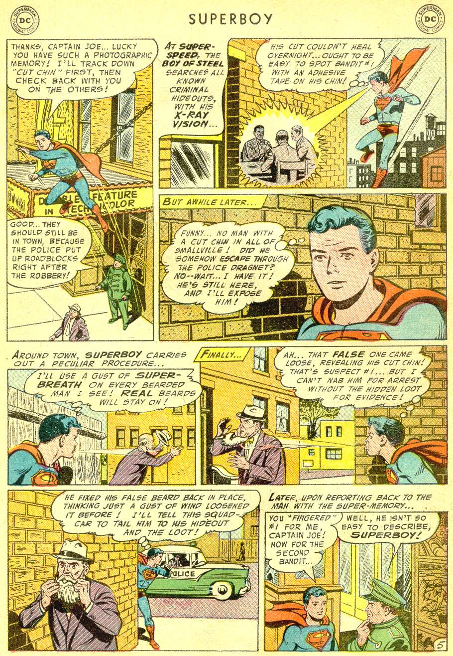 Read online Superboy (1949) comic -  Issue #49 - 6