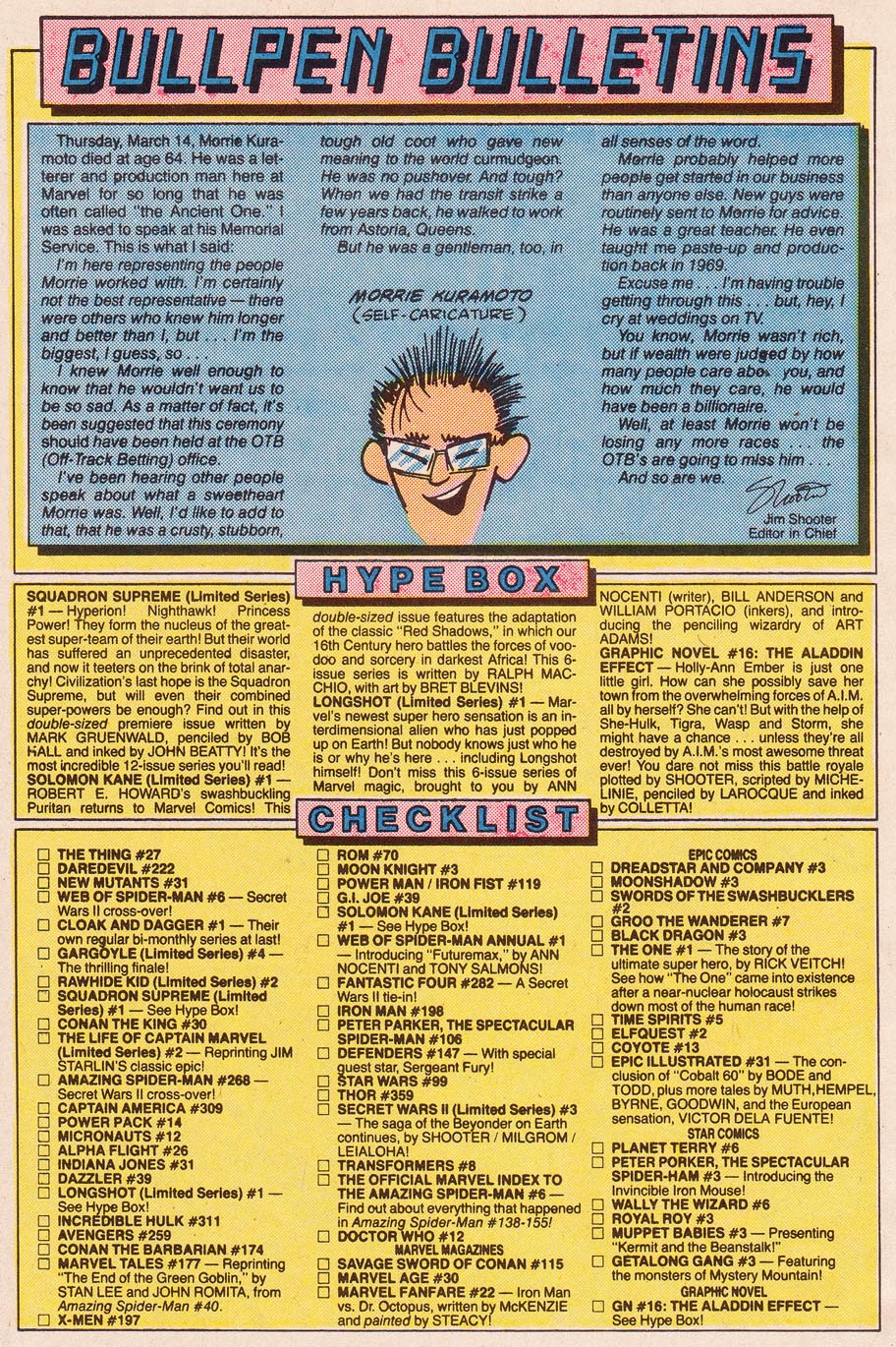 Read online Web of Spider-Man (1985) comic -  Issue #6 - 21