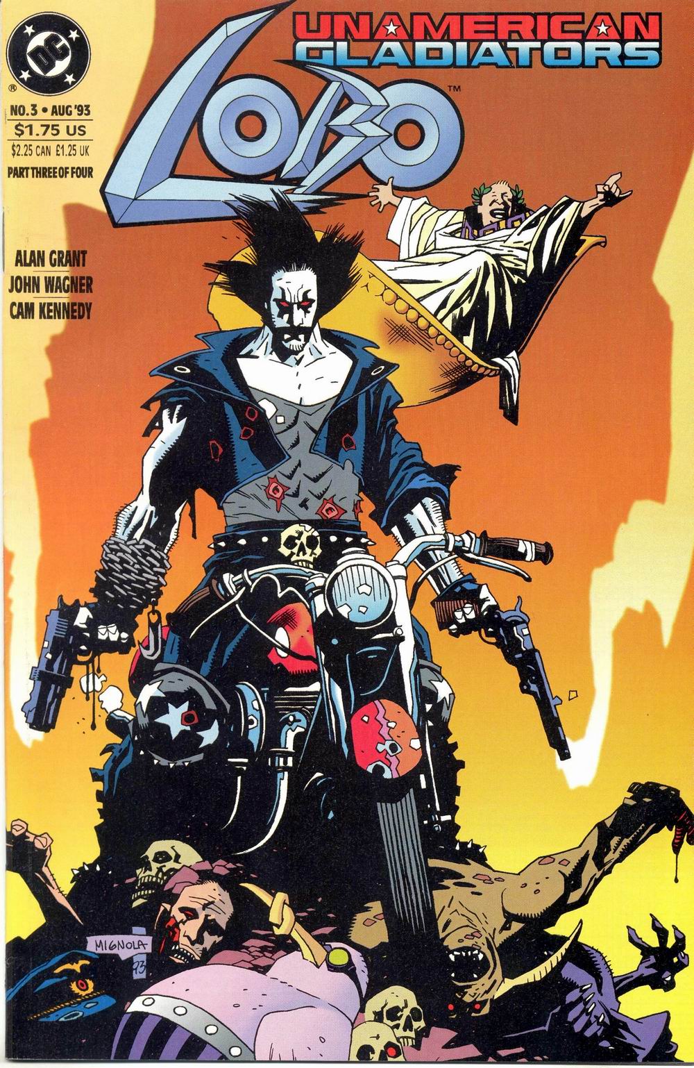 Read online Lobo: Unamerican Gladiators comic -  Issue #3 - 1