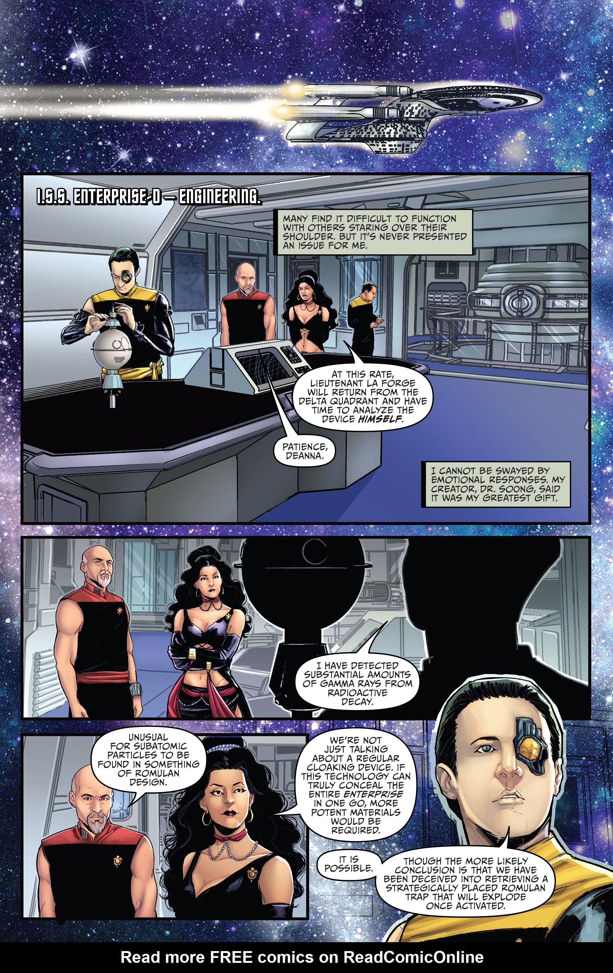 Read online Star Trek: The Mirror War—Data comic -  Issue # Full - 3