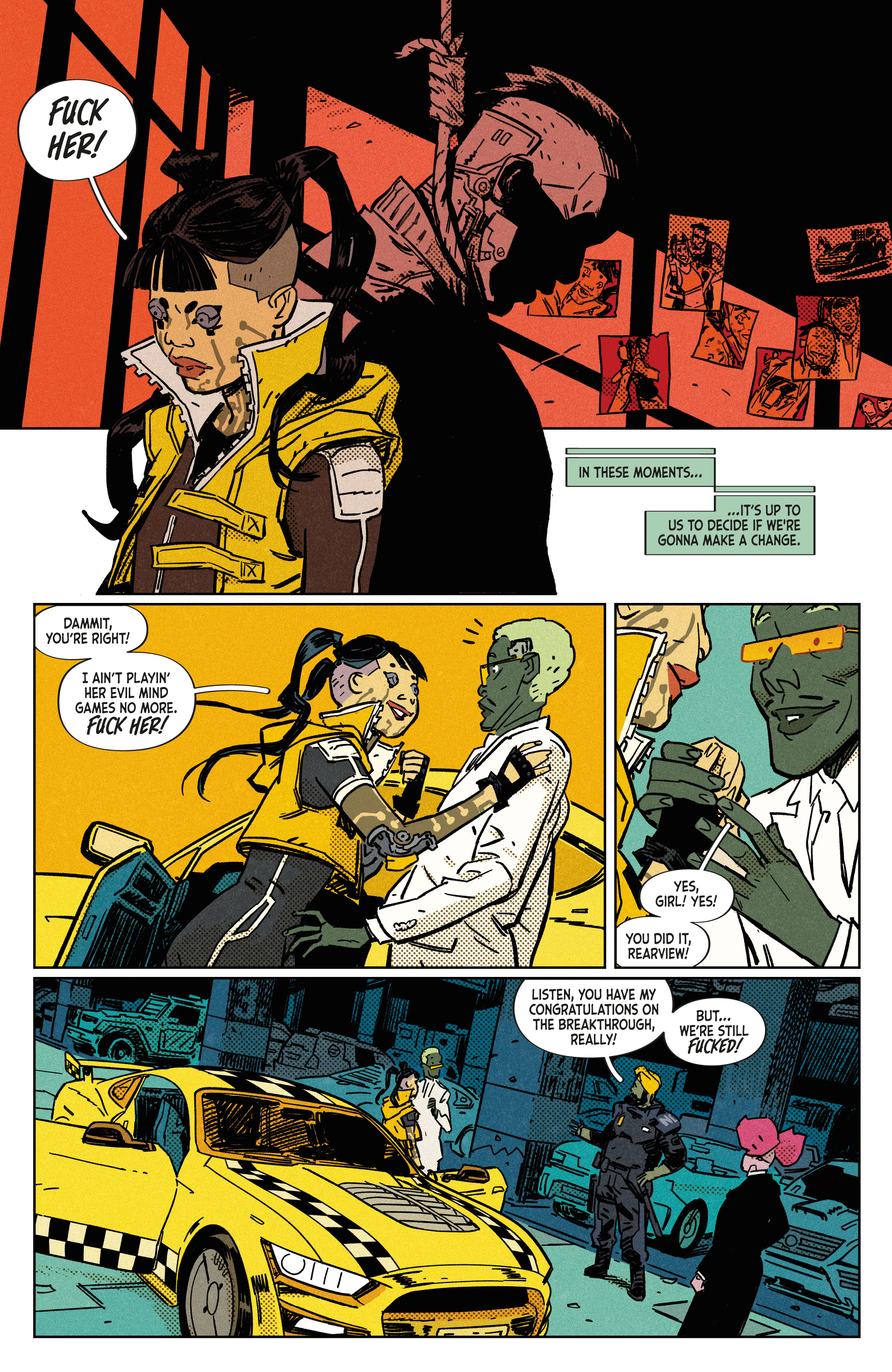 Read online Cyberpunk 2077: Blackout comic -  Issue #4 - 12