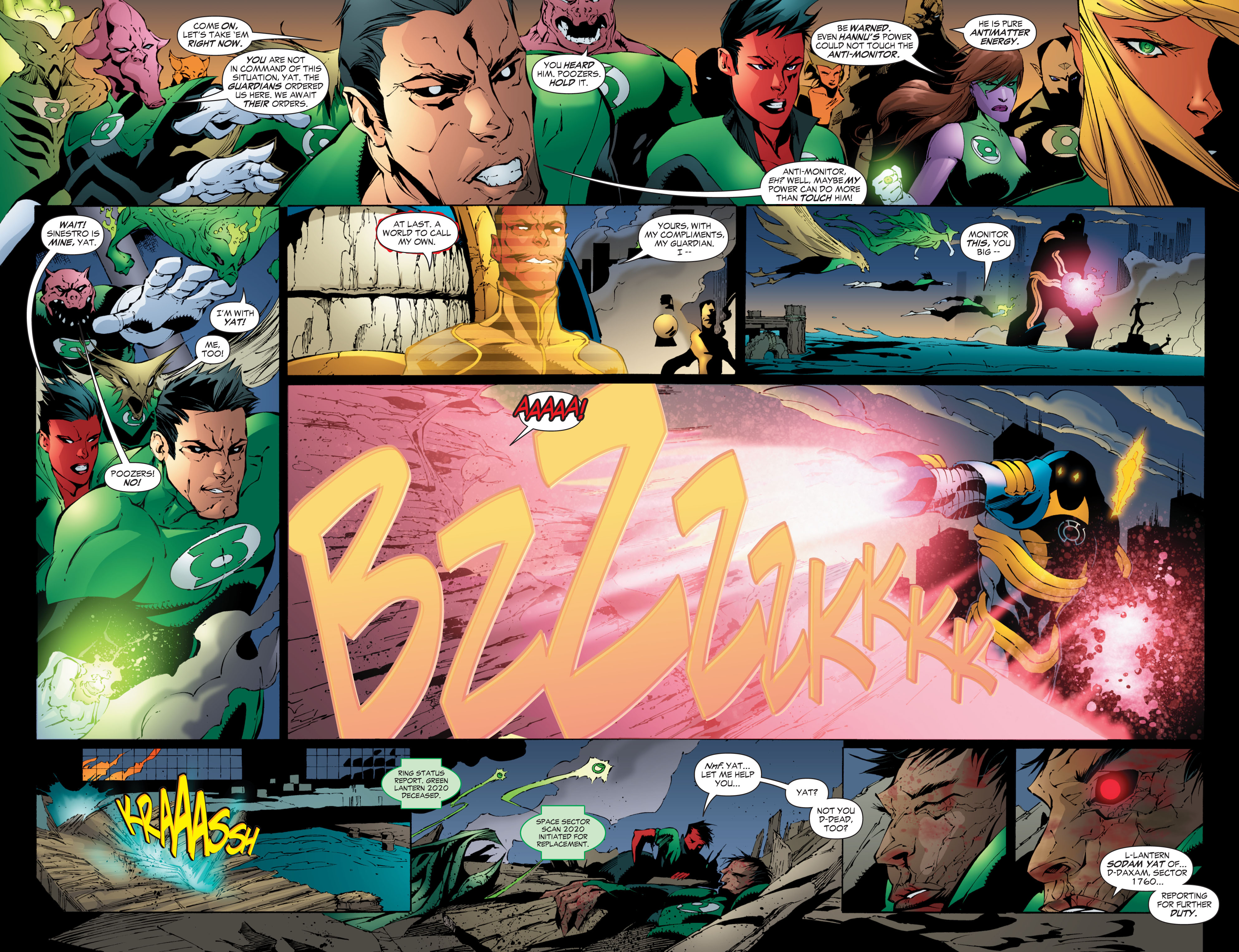 Read online Green Lantern: The Sinestro Corps War comic -  Issue # Full - 215